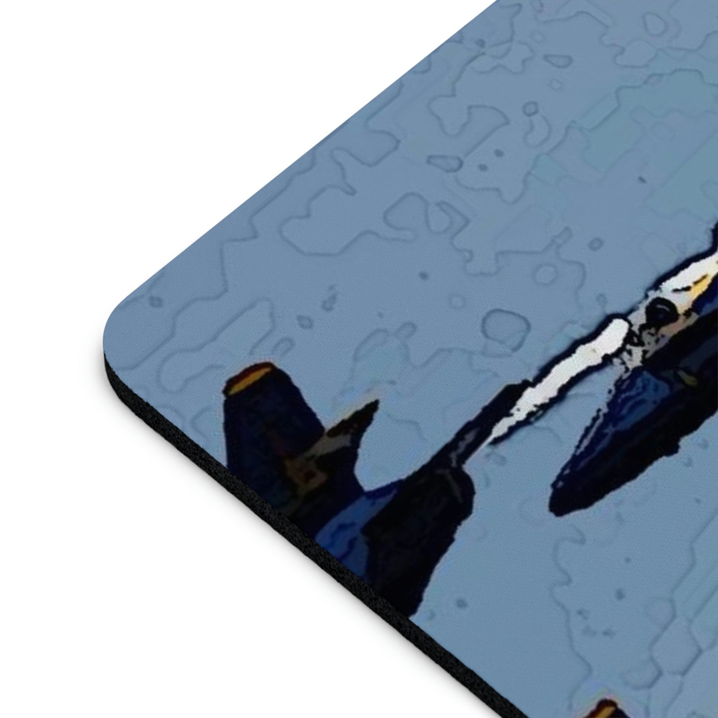 Mouse Pad ... Seattle Seafair ..."Blue Angels Run Over Lake Washington" ... Circa Mid 1980's ... Dr FJ Holt ... Original Works ...