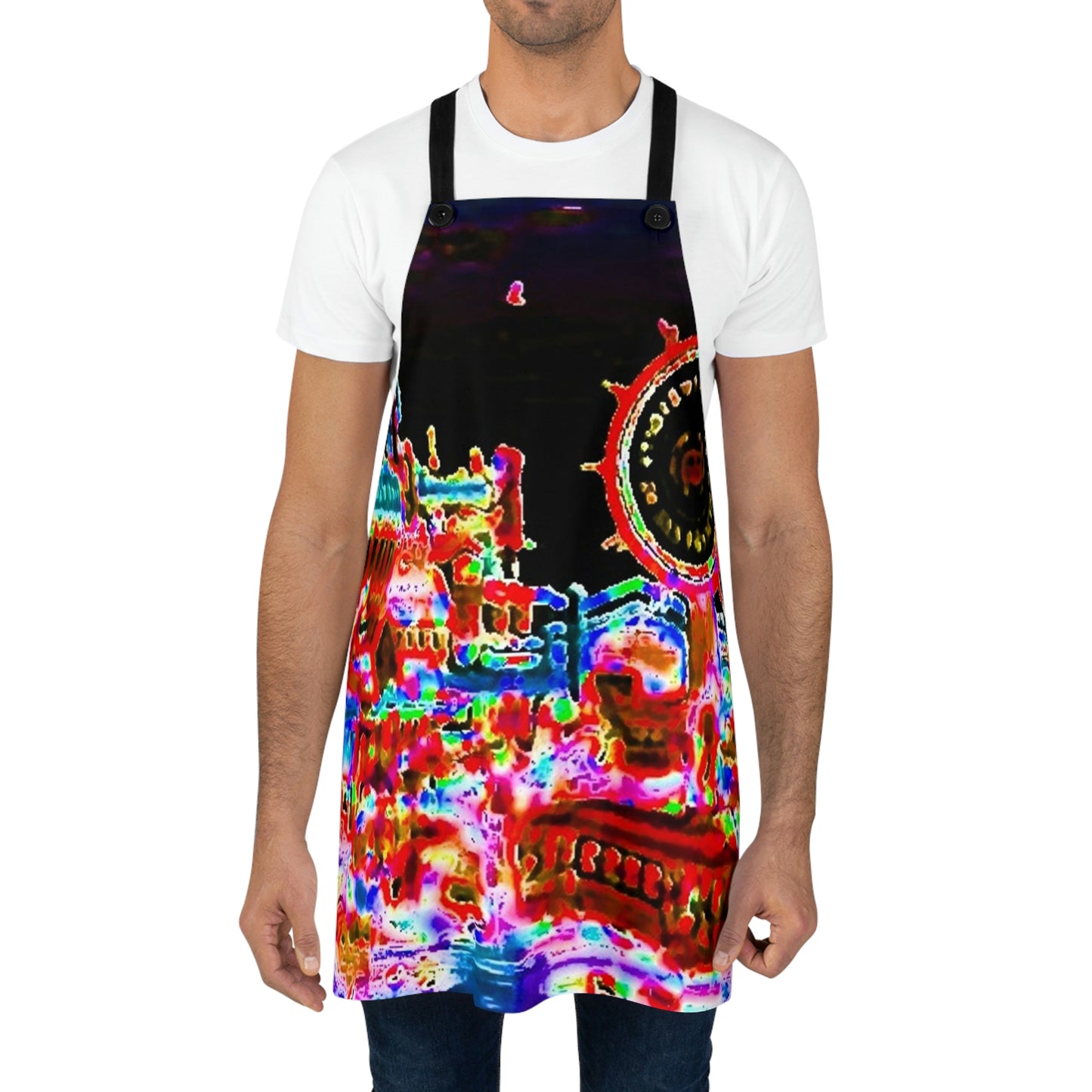 Apron ... "No.9 Fishermen's Grotto - Fishermen's Wharf, SF, California" ... Family Archives: 1970's ... Original Works ...