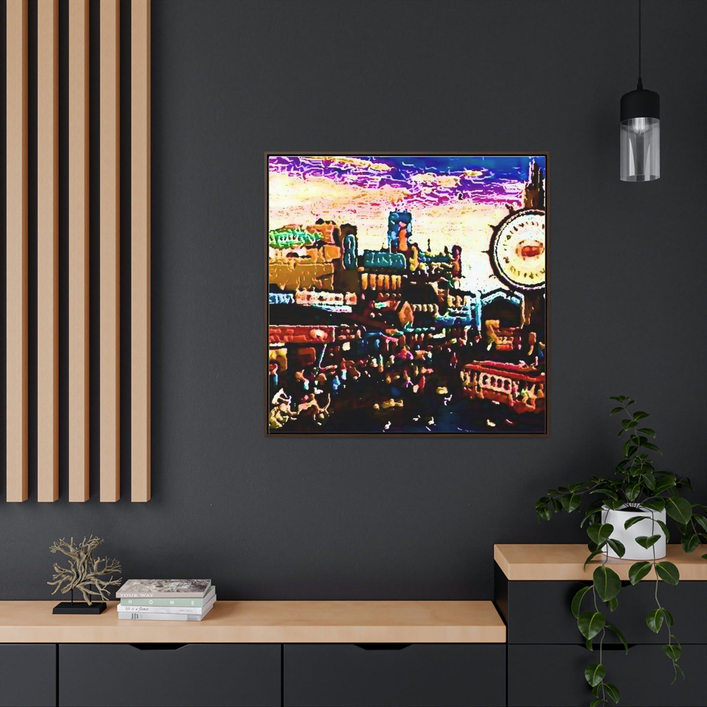 Gallery Canvas Wraps, Square Frame ... "No.9 Fishermen's Grotto - Fishermen's Wharf, SF, California" ... Family Archives: 1970's ... Original Works ...