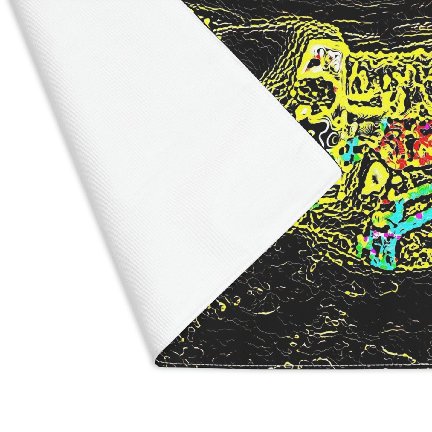 Placemat, 1pc ... "Snow Vehicle In Snow Storm At-Rest" ... Circa 12Mar23 ... Central Idaho ... 18-Hours Rendering Time: Original Works ...