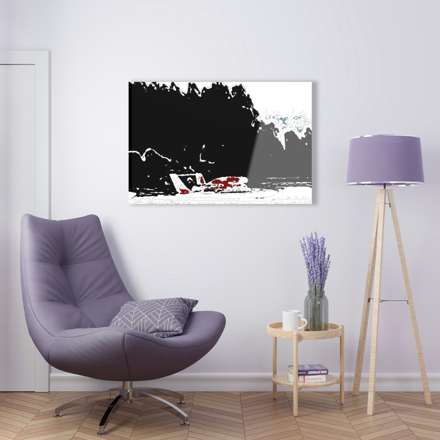 Acrylic Prints ... Seattle Columbia Cup On Lake Washington ... "Dave Wilcox Heads For The Win" ... Associate Gift-Photo ... Original Works ...