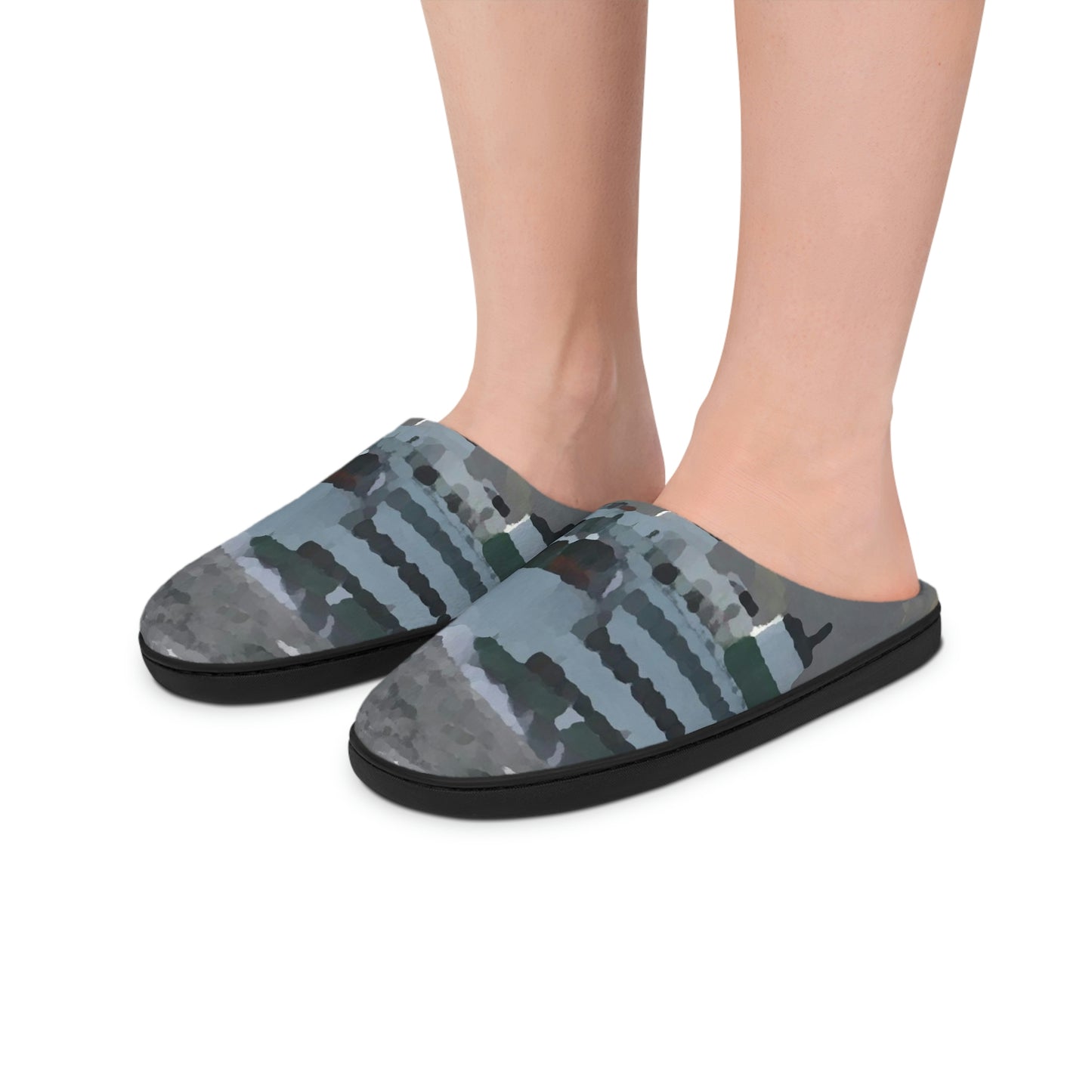 Men's Indoor Slippers ... WADOT Ferry Crossing ... "A Very Rough Day" ... Mulkiteo Route ... Family Archives ... Early 1990's' ... Original Works ...