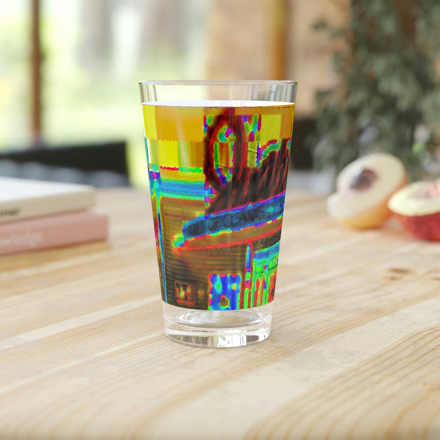 Pint Glass, 16oz ... In-A-Hurry & Stressed? ... Remember: Keep "Clam" ... Clam_Happy ... 'Ivars: Seattle Waterfront' ... Personal Archives ... Original Works ...