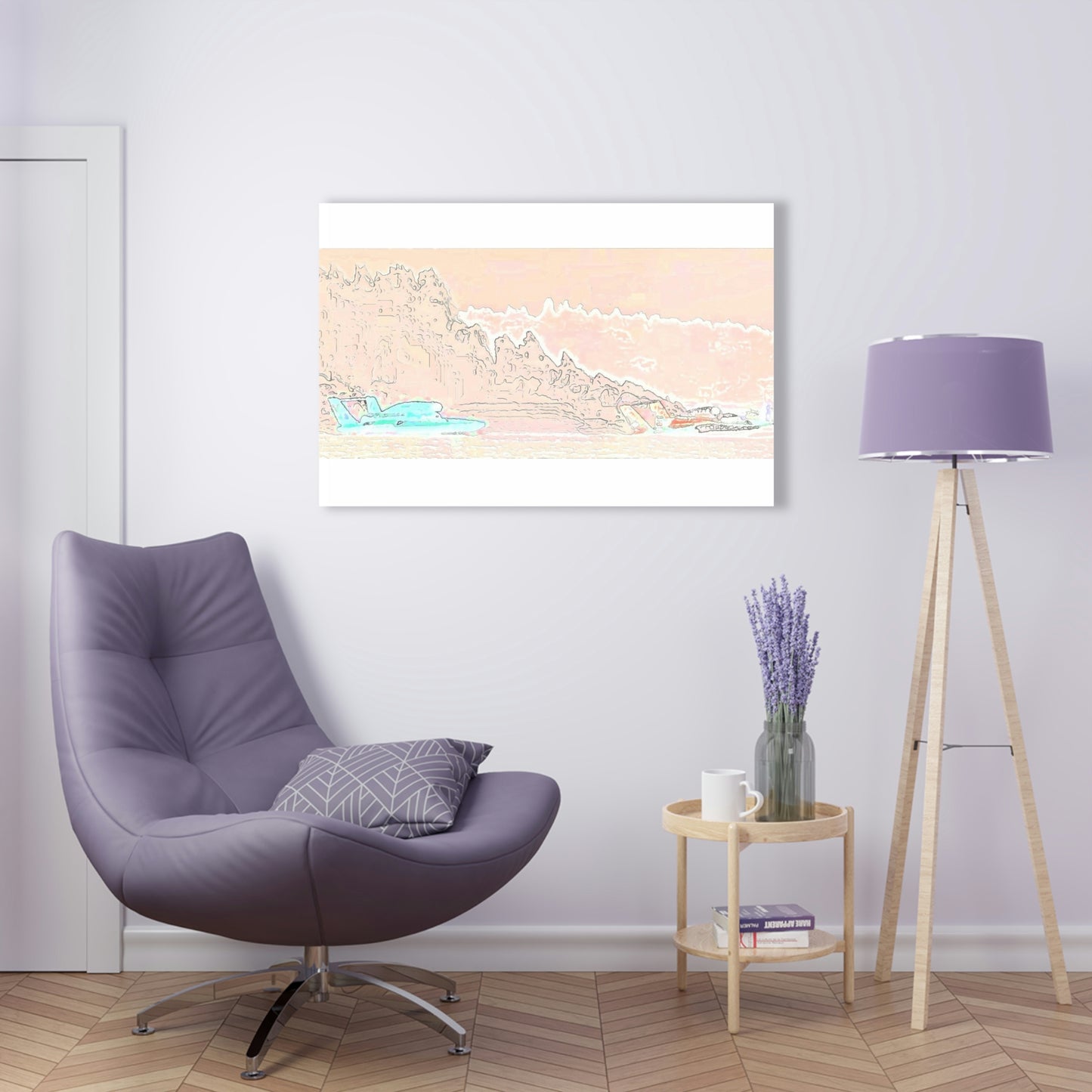 Acrylic Prints ... Seattle Columbia Cup On Lake Washington ... "Dave Wilcox Heads For The Win" ... Associate Gift-Photo ... Original Works ...