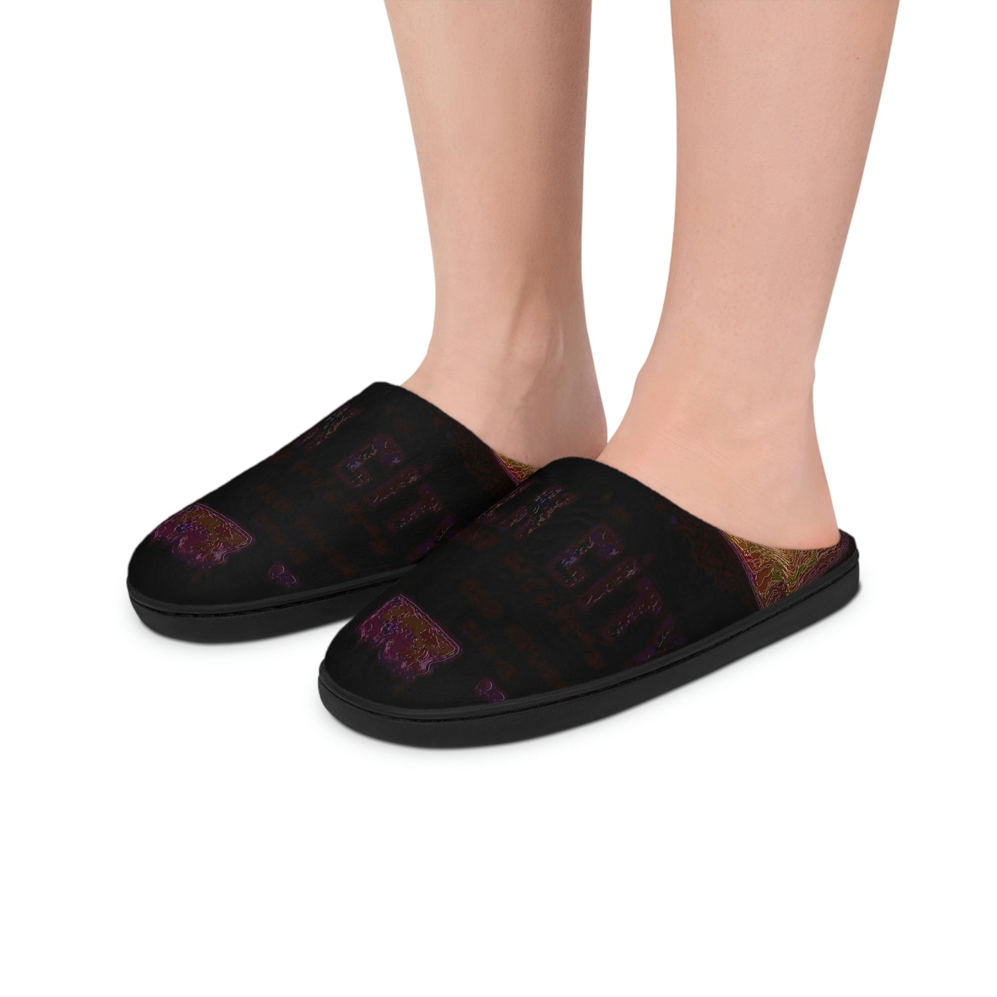 Men's Indoor Slippers ... Car Approaches From The Stern ... Moon Ascendary From The Bow ... "Two Friendly Travellers On A Cold Night Near Elk City" ... C