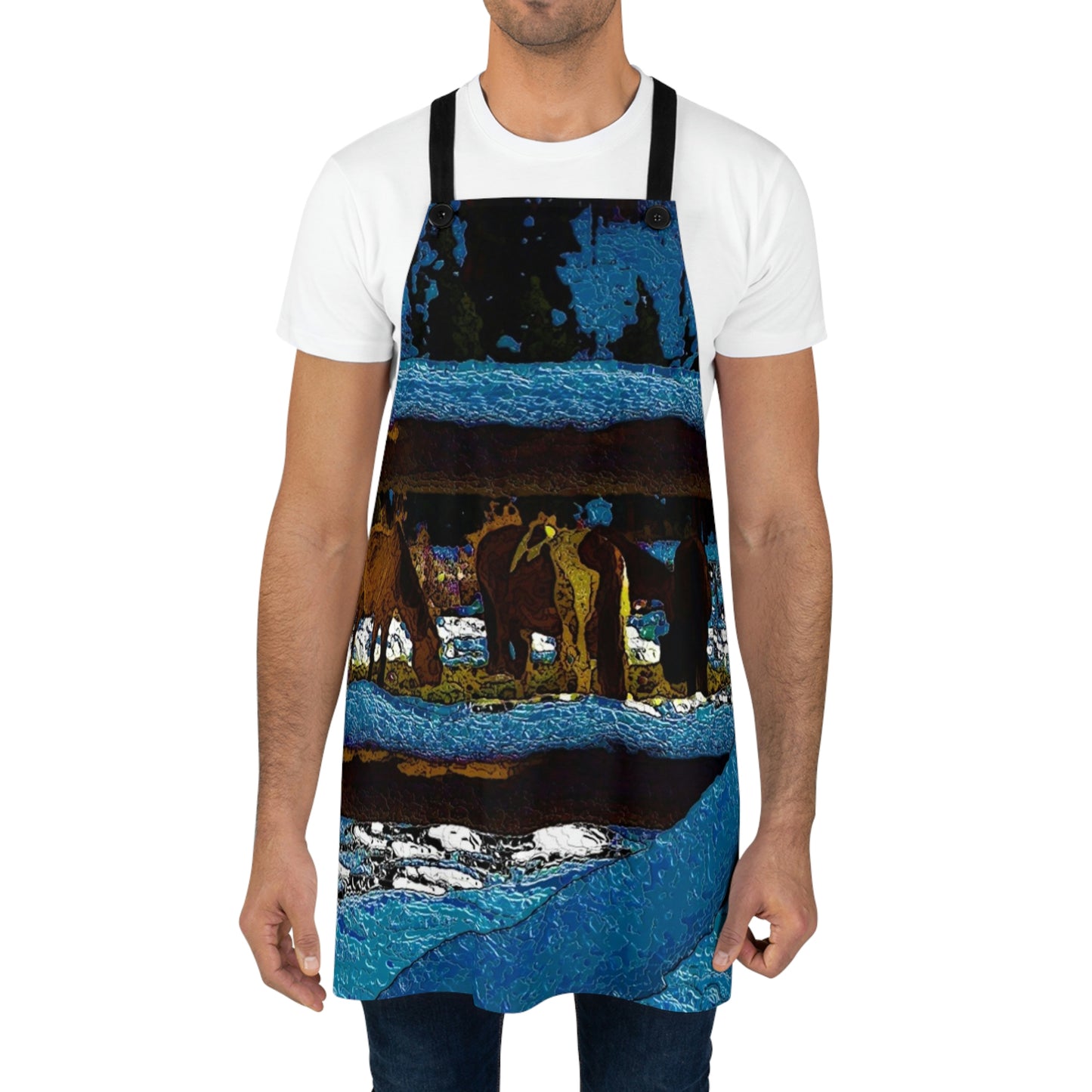 Apron ... A Horse ... A Saddle ... Foraging Through The Snow ... An_Asses 'Cry' ... Central Idaho, November 2022 ... Original Works ..