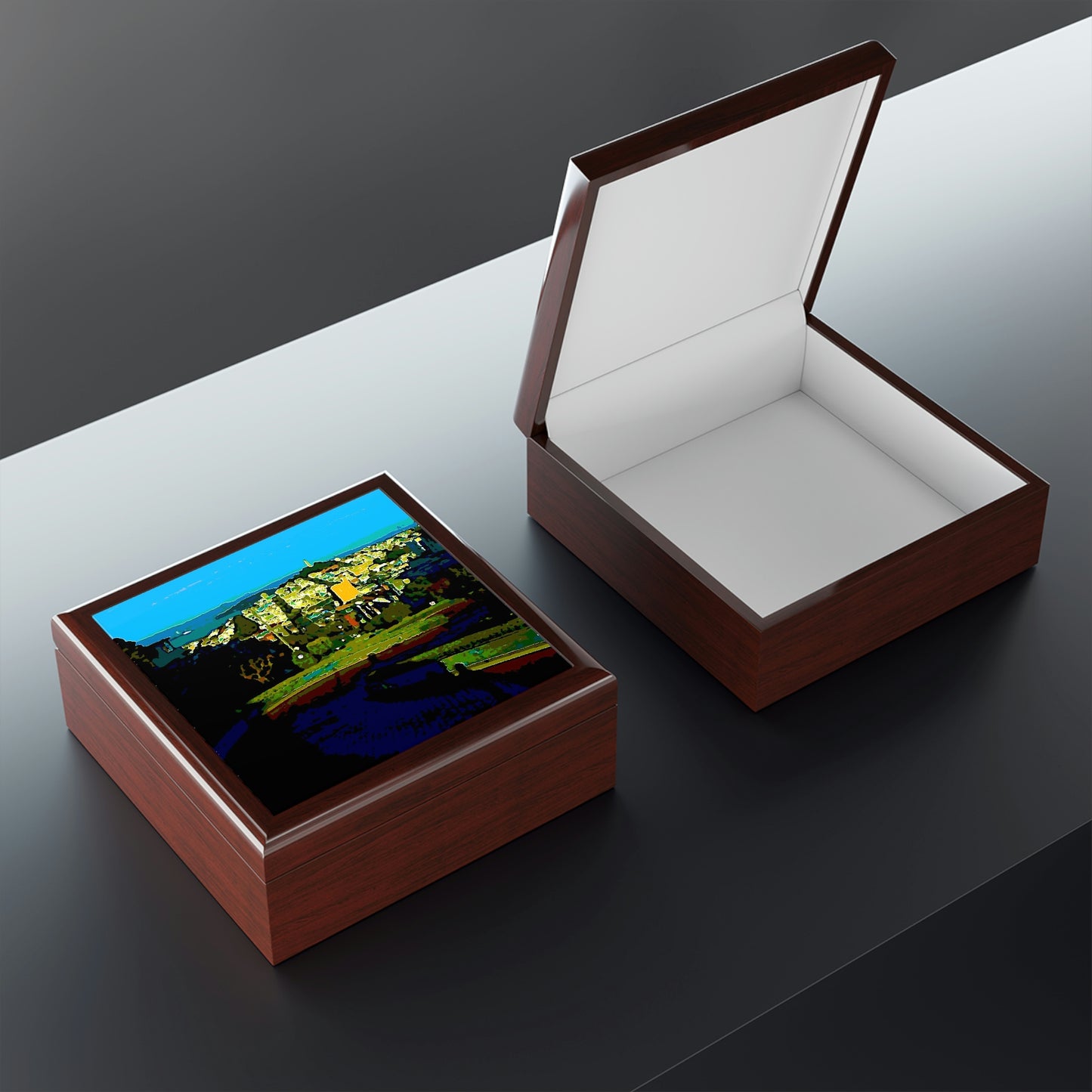Jewelry Box ... "Lombard Street San Francisco, CA, USA" ... Family Archives 1970's ... Original Works ...