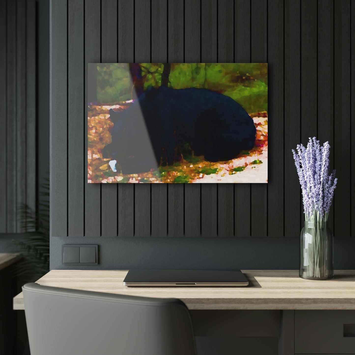 Acrylic Prints (French Cleat Hanging) ... RCY: "Rhett Creek Yogi ... '500 Lbs Of Autumn Season Hunger' ..." ... September 2022 ... Central Idaho ... Original Works ...