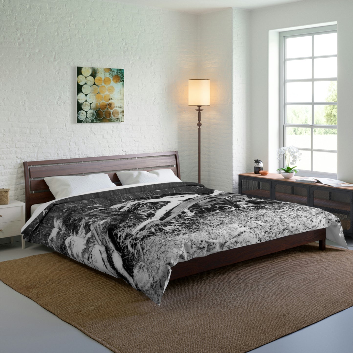 Comforter ... "Remnants Of A Bygone Era ... 'As The Snow Begins To Fall' .."