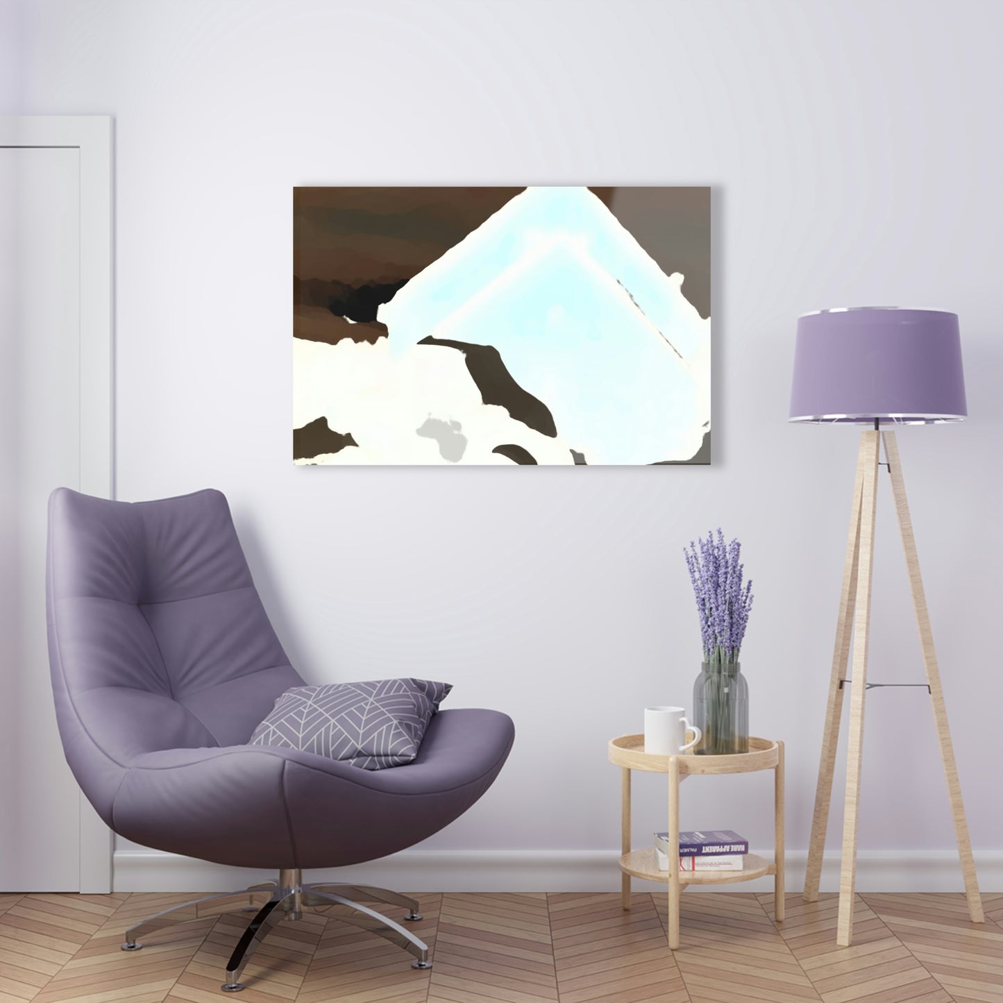 Acrylic Prints ... After An Intense Snow Storm ... 'Digging Out' ... A Vehicle & Cabin "In The Mountains" ... March 2023 ... Original Works ...
