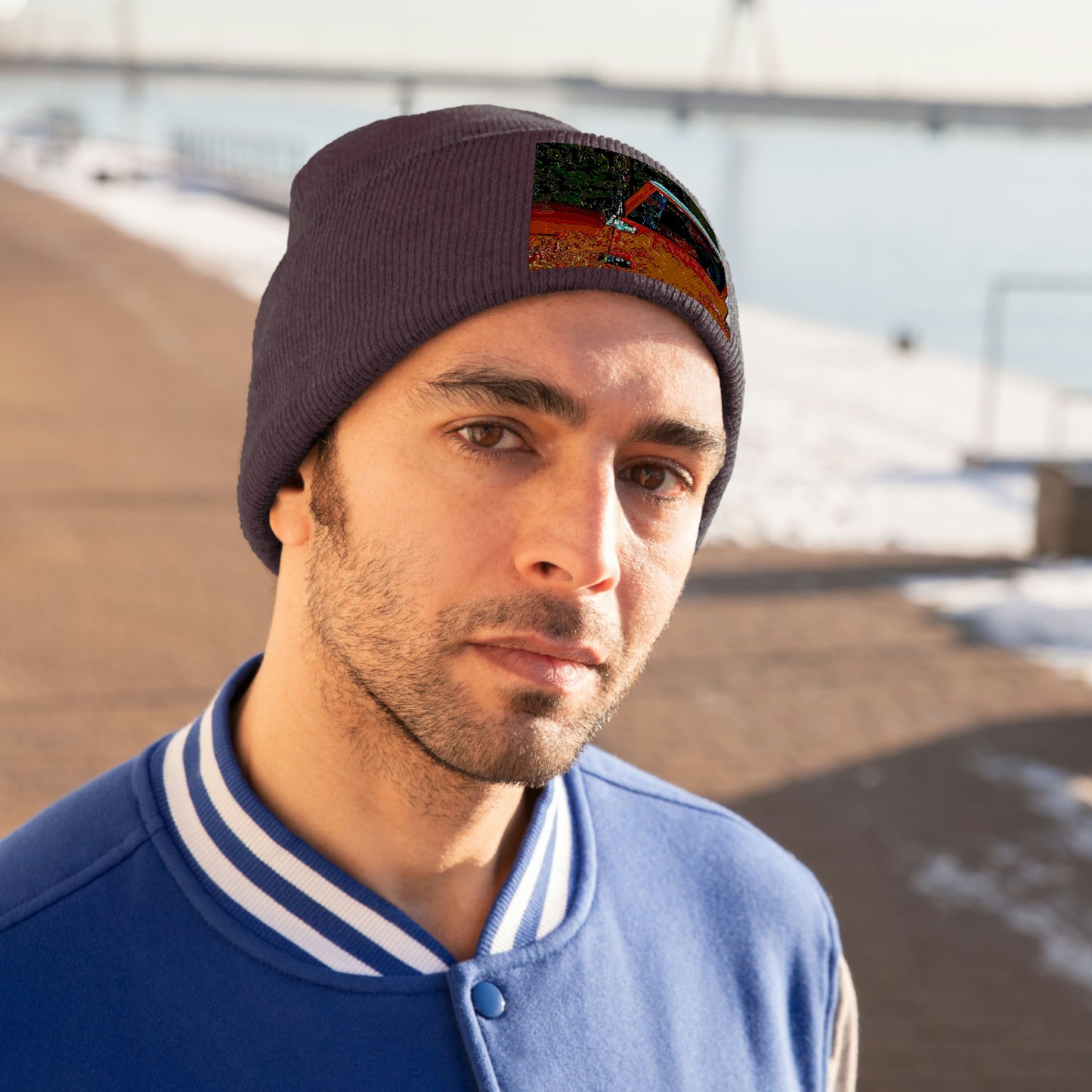 Knit Beanie ... How-To-Drive-Idaho's-Mountain_Roads ... "Like A Professional" ... "Truckin' Like The Doo-Dah-Man" ...