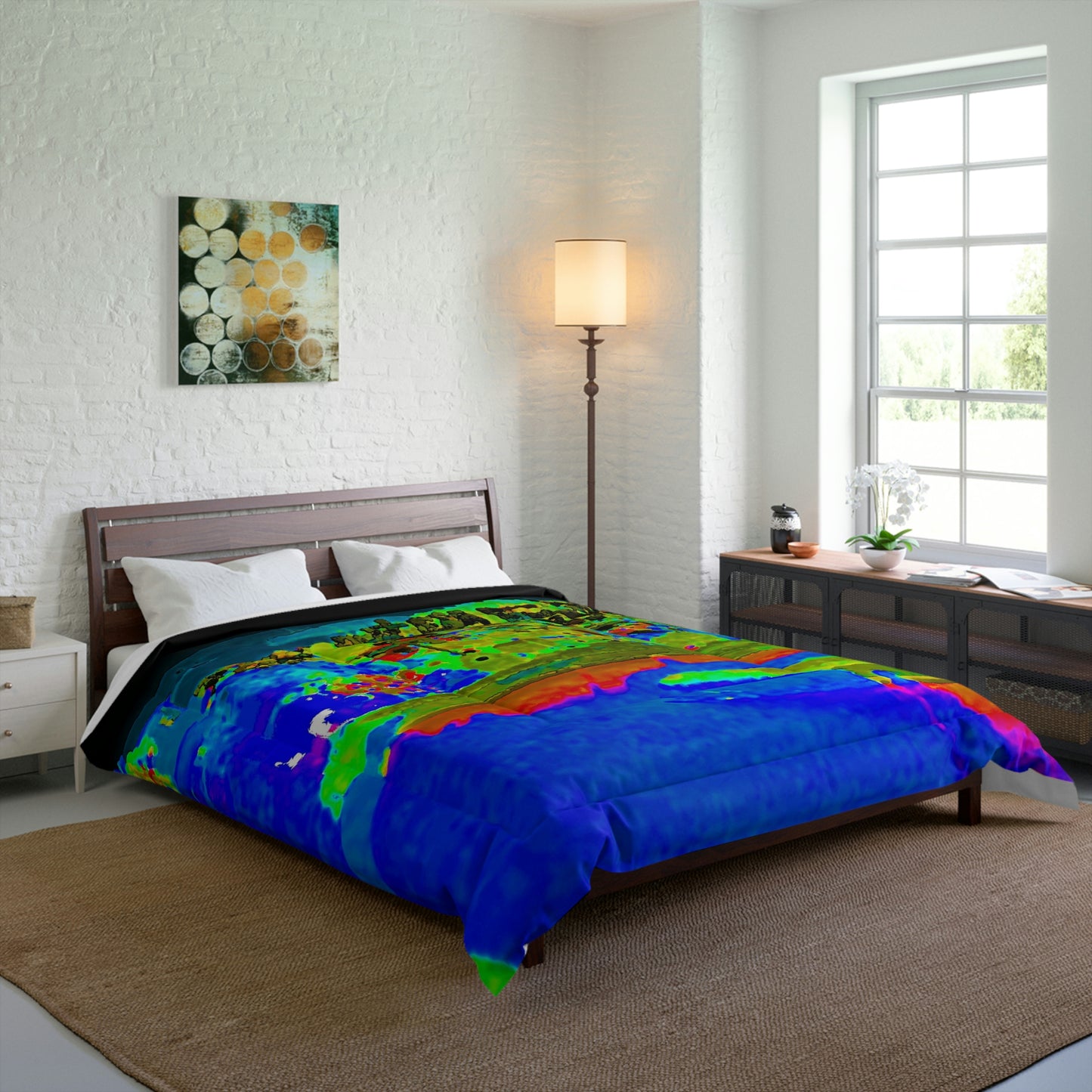 Comforter ... "Lombard Street San Francisco, CA, USA" ... Family Archives 1970's ... Original Works ...