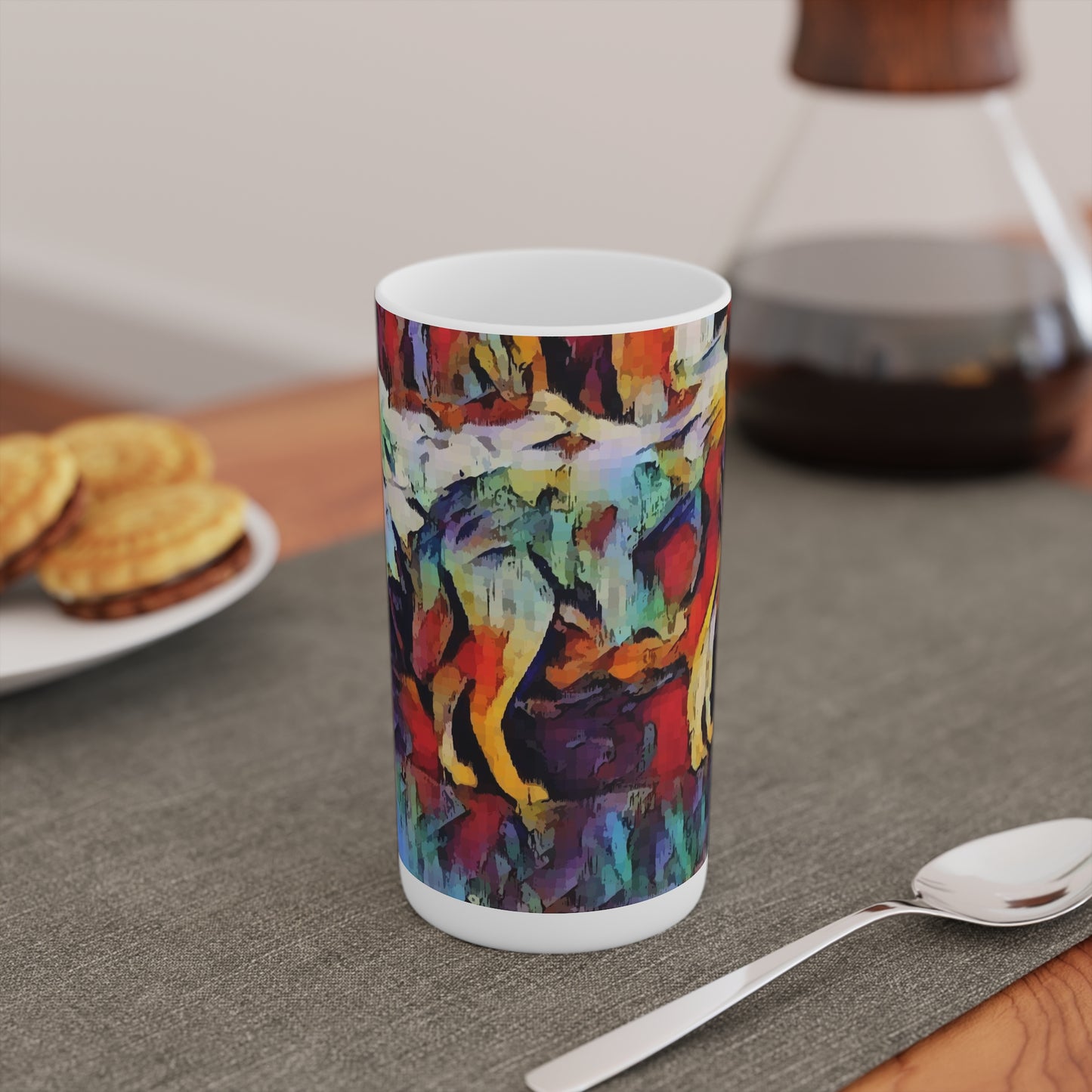 Conical Coffee Mugs (3oz, 8oz, 12oz) ... Coyote ... "Yosemite Valley: Circa May23 ... KPH Base Photo" ... Original Works ...