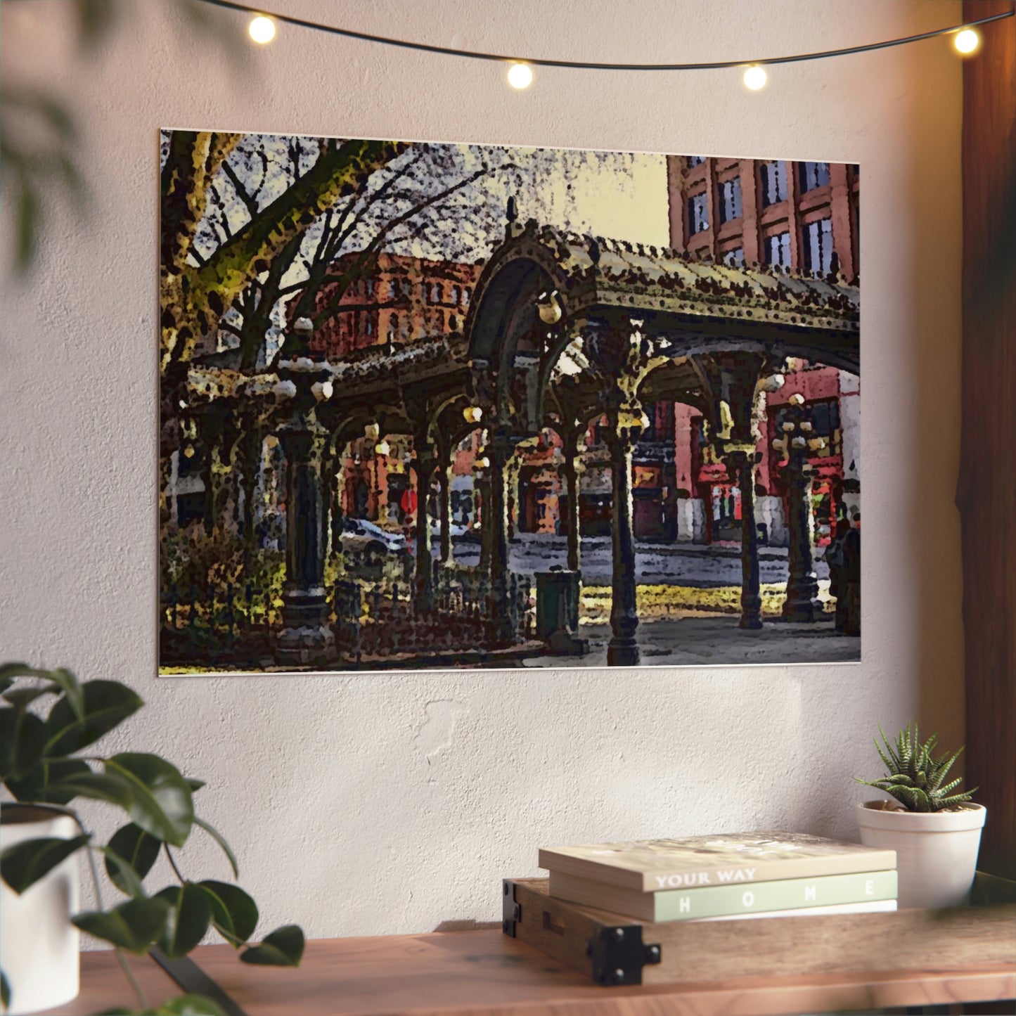 Aluminum Composite Panels ... Pioneer Square, Seattle, Washington: Gazebo, ..."Waiting For The Bus" ... Family Archives ... 2010 ... Original Works ...