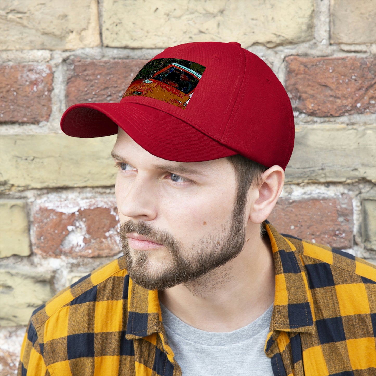 Unisex Twill Hat ... How-To-Drive-Idaho's-Mountain_Roads ... "Like A Professional" ... "Truckin' Like The Doo-Dah-Man" ...