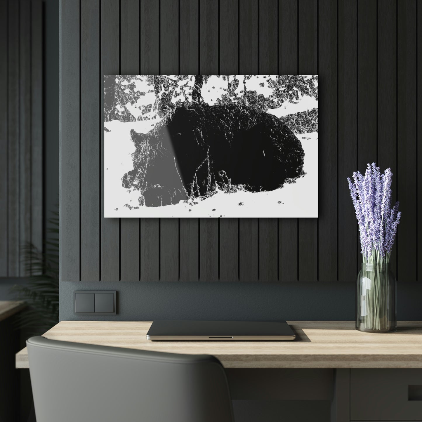 Acrylic Prints (French Cleat Hanging) ... RCY: "Rhett Creek Yogi ... '500 Lbs Of Autumn Season Hunger' ..." ... September 2022 ... Central Idaho ... Original Works ...
