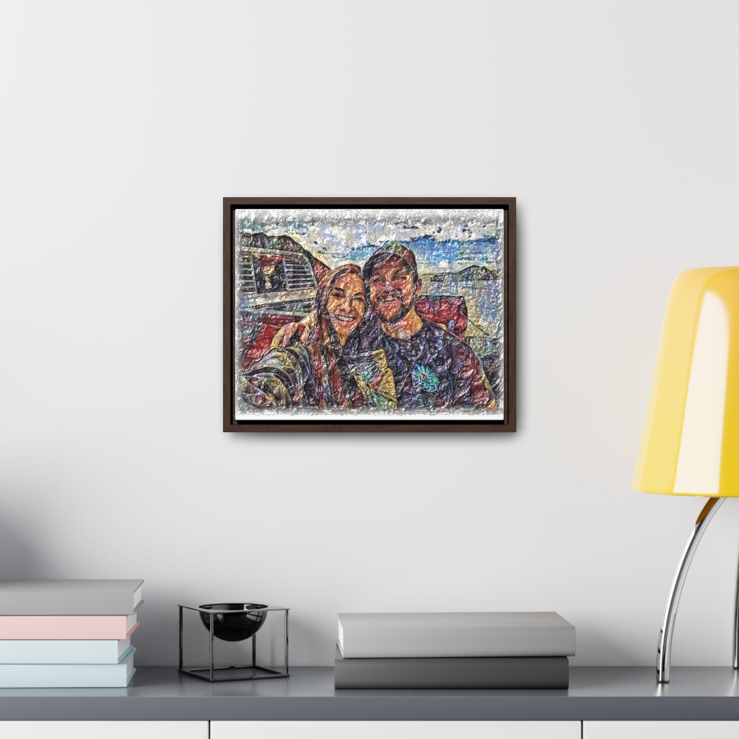 Gallery Canvas Wraps, Horizontal Frame ... "The Best Of Friends" ... Original Works ... December 2023 ... Central Idaho, USA.