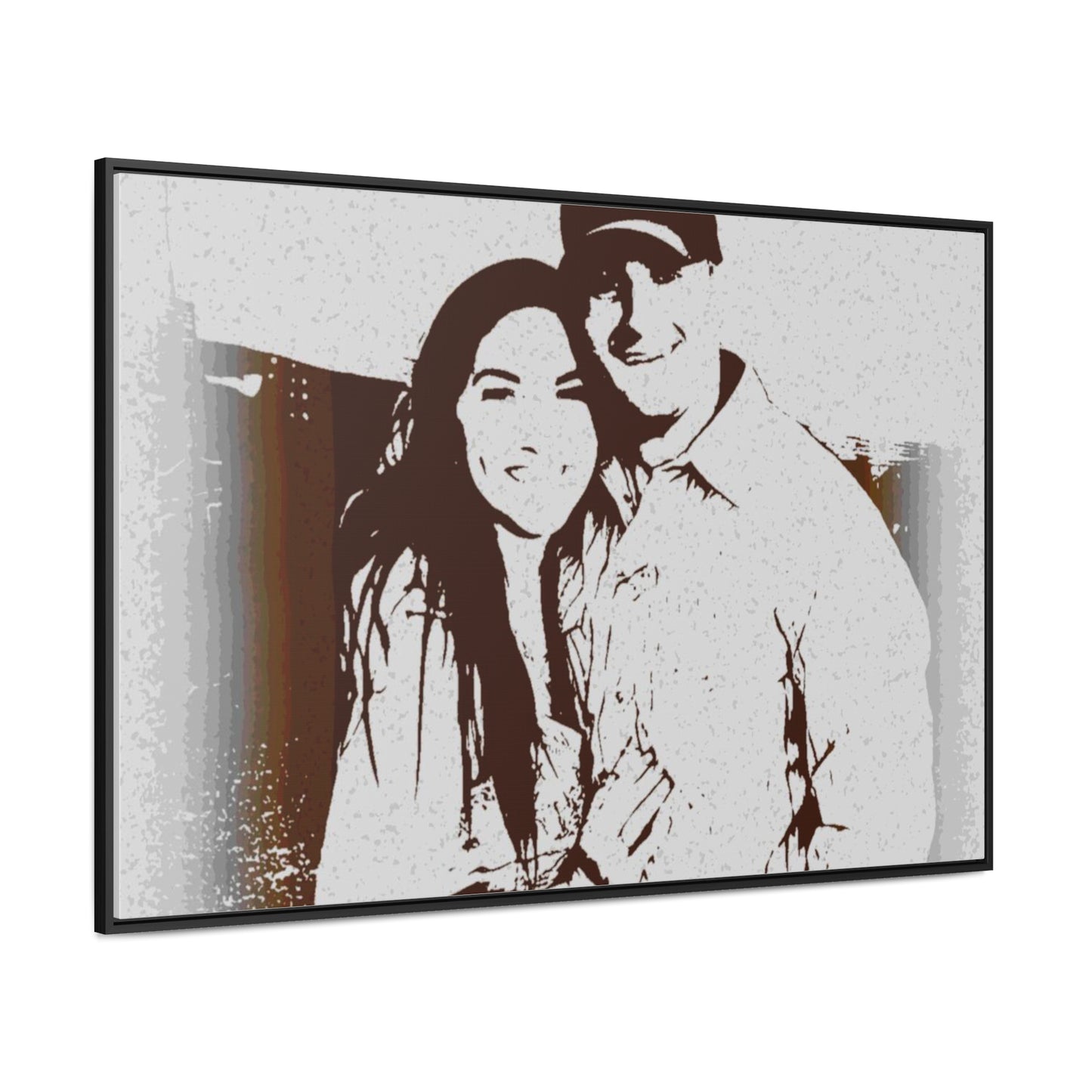 Gallery Canvas Wraps, Horizontal Frame ... "The Best Of Friends" ... Original Works ... December 2023 ... Central Idaho, USA.