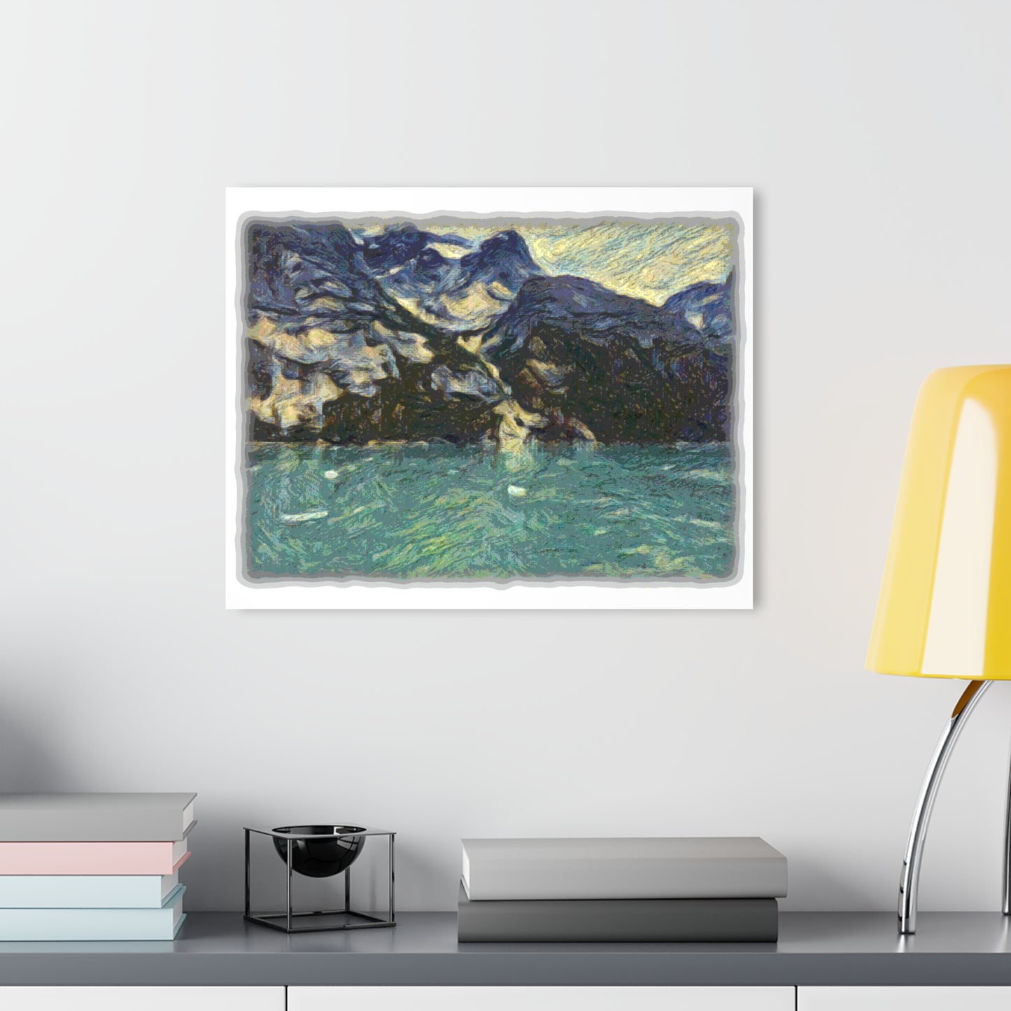 Acrylic Prints (French Cleat Hanging) ... Tracy Arm Fjord ... South Of Skagway, Alaska ... Summer: June 2024 ... Original Works ...