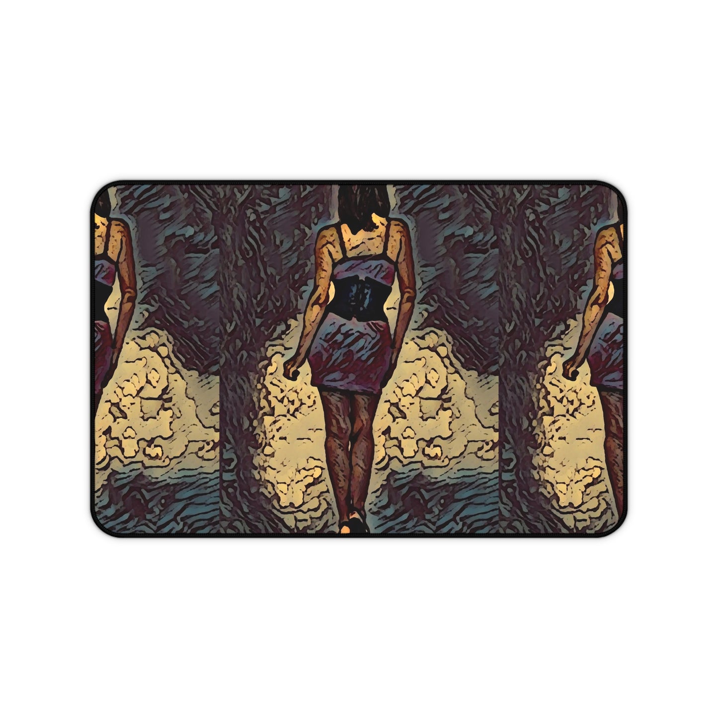 Desk Mat ... I'll Walk 'A-Hundred-Miles' In Stilettos ... Original Works ... June 2023. Central Idaho, USA ...