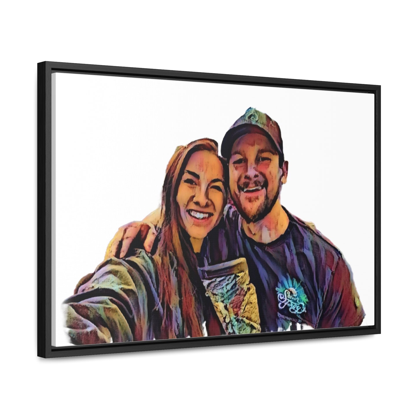 Gallery Canvas Wraps, Horizontal Frame ... "The Best Of Friends" ... Original Works ... December 2023 ... Central Idaho, USA.