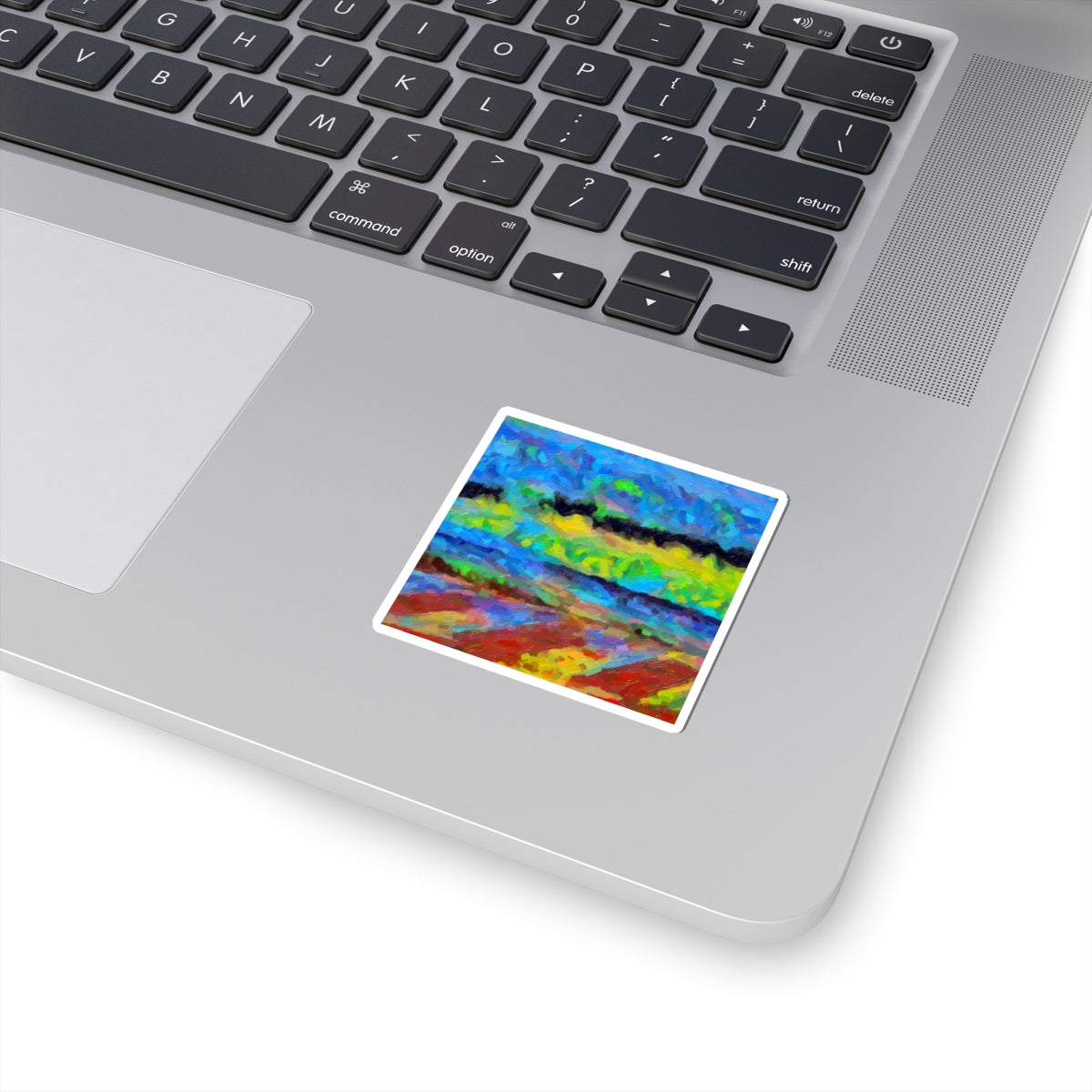 Kiss-Cut Stickers ... On-The-Prairie .. "The Storm Is Brewing" ... Central Idaho: November 2023 ... Original Works  ...
