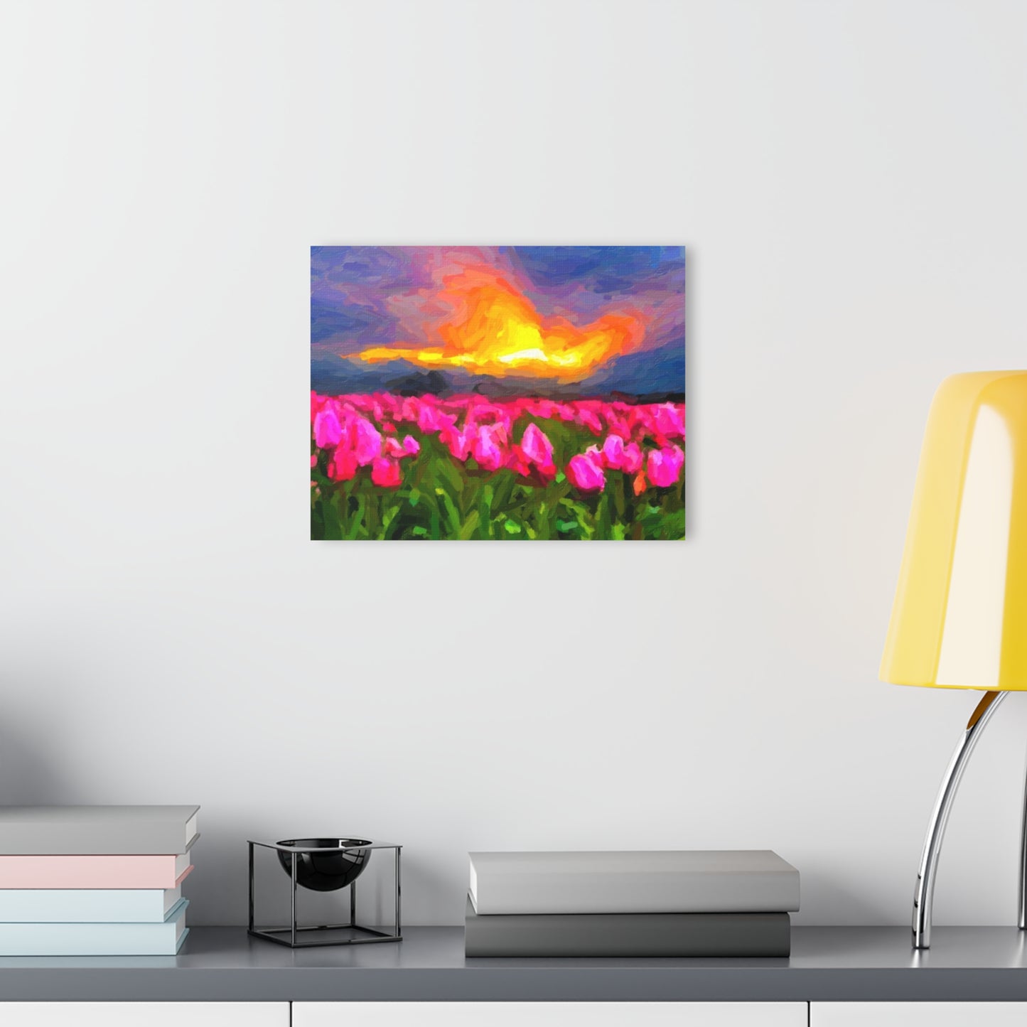 Acrylic Prints (French Cleat Hanging) ... Skagit Valley Tulips ... Skagit Valley, Washington ... Family Archives ... Original Works ... Circa 1980's ...