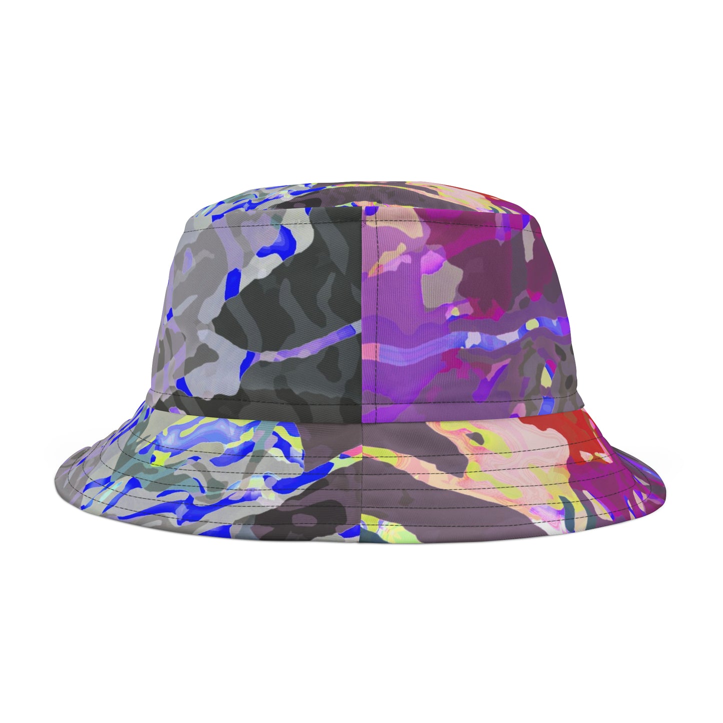 Bucket Hat (AOP) ... My Summerr Hat ... 'What Type Of Hat?" ... "My Be Happy All-The-Time Hat!" ... Original Works ...