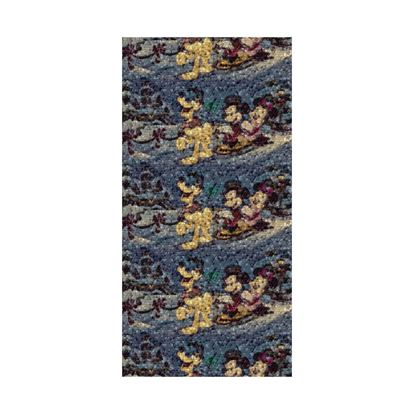 Matte Vertical Posters ... Mickey_N_Minnie Mouse & Pluto ... "A Winter Sleigh Ride" ... Original Works. Winter 2023 ...