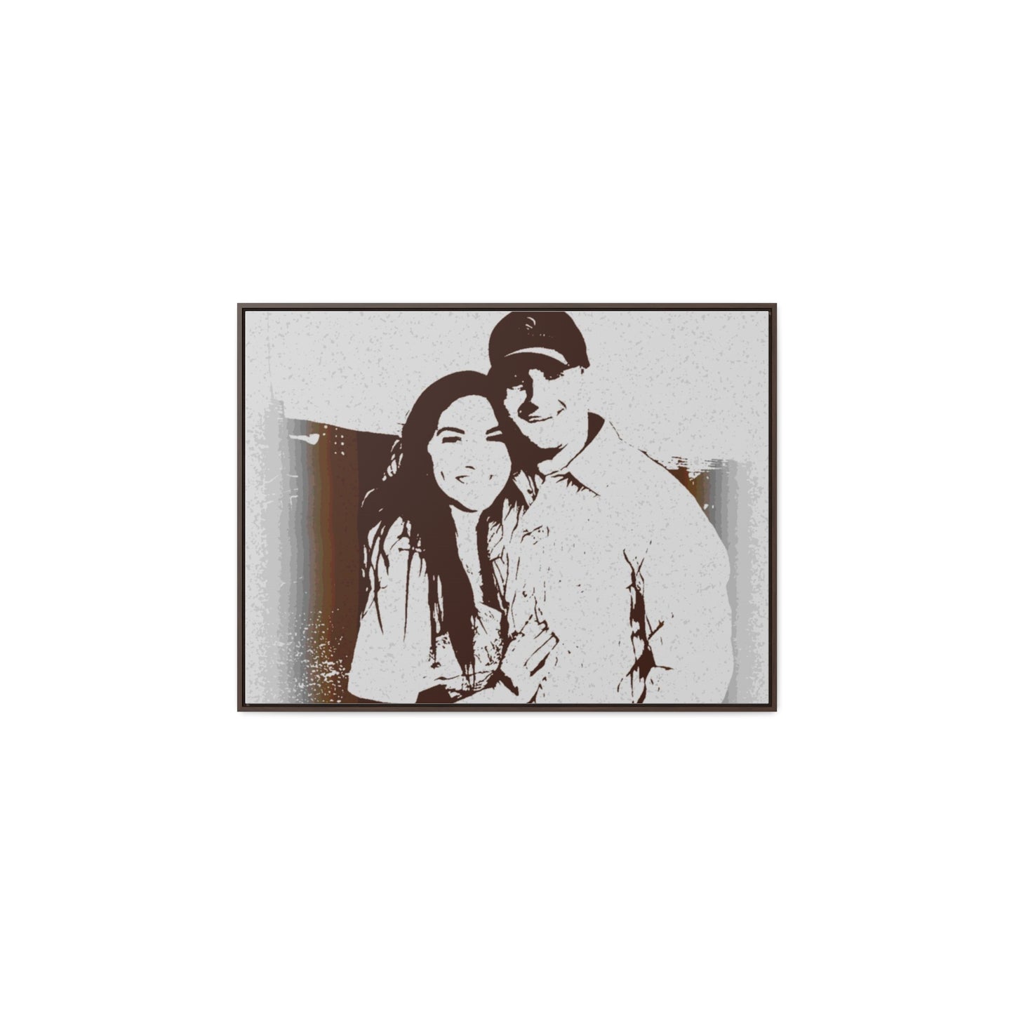 Gallery Canvas Wraps, Horizontal Frame ... "The Best Of Friends" ... Original Works ... December 2023 ... Central Idaho, USA.