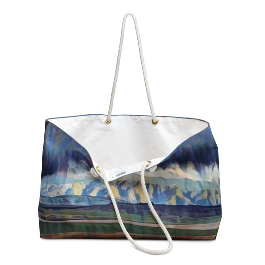 Weekender Bag ...On-The-Prairie .. "The Storm Is Brewing" ... Central Idaho: November 2023 ... Original Works  ...