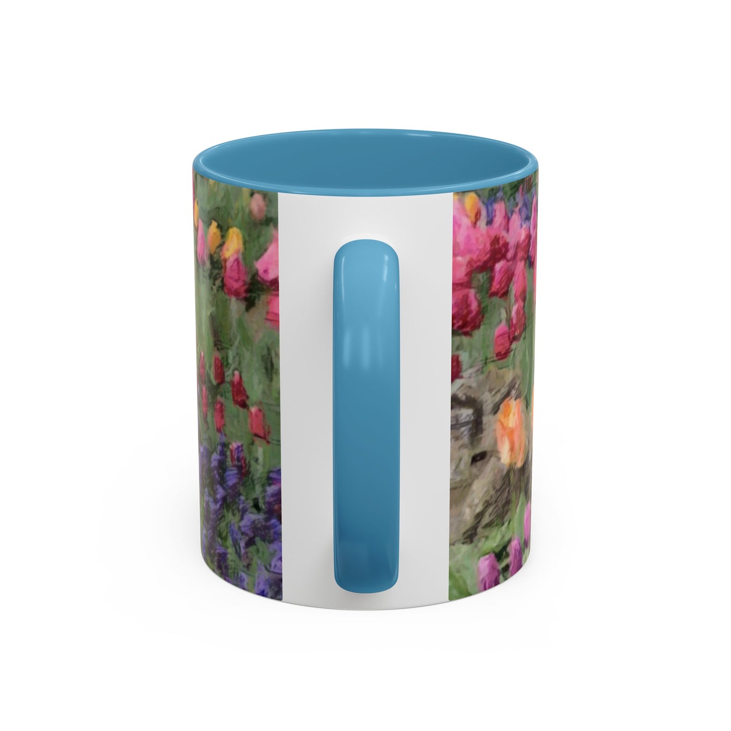Accent Coffee Mug (11, 15oz) ... Skagit Valley Tulips ... Skagit Valley, Washington ... Family Archives ... Original Works ... Circa 1980's ...