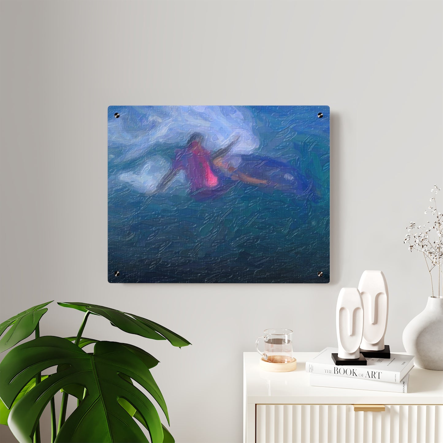 Acrylic Wall Art Panels ... Paris_2024_Surfing Competition-Tahiti_French-Polynesia .... 'Gabriel Medina World Campion Drops-In' ... Original Works ...