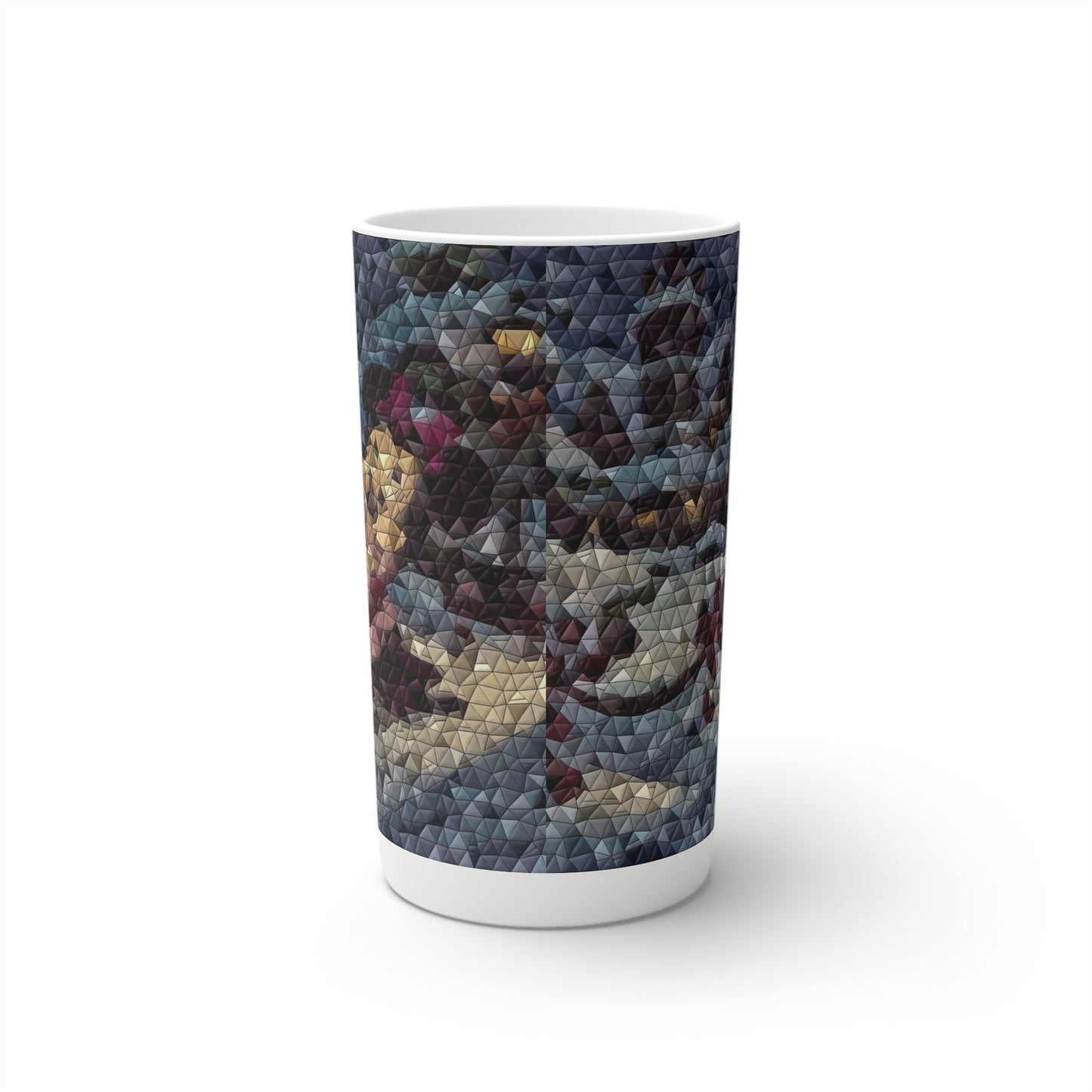 Conical Coffee Mugs (3oz, 8oz, 12oz) ... Mickey_N_Minnie Mouse & Pluto ... "A Winter Sleigh Ride" ... Original Works. Winter 2023 ...