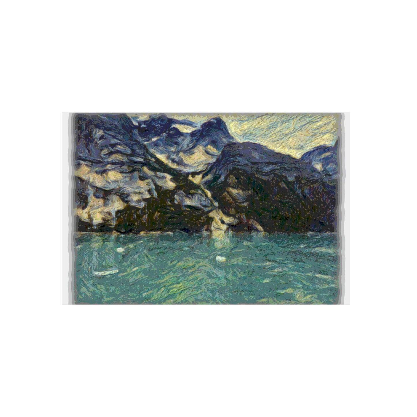 Aluminum Composite Panels ... Tracy Arm Fjord ... South Of Skagway, Alaska ... Summer: June 2024 ... Original Works ...