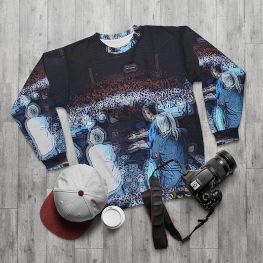 Unisex Sweatshirt (AOP) ... "And The Band Thanks You" ... Never-Fade-Away ... Dead & Compnay: Summer-Tour_2023 ... One-Final-Dose ... Original Works ...