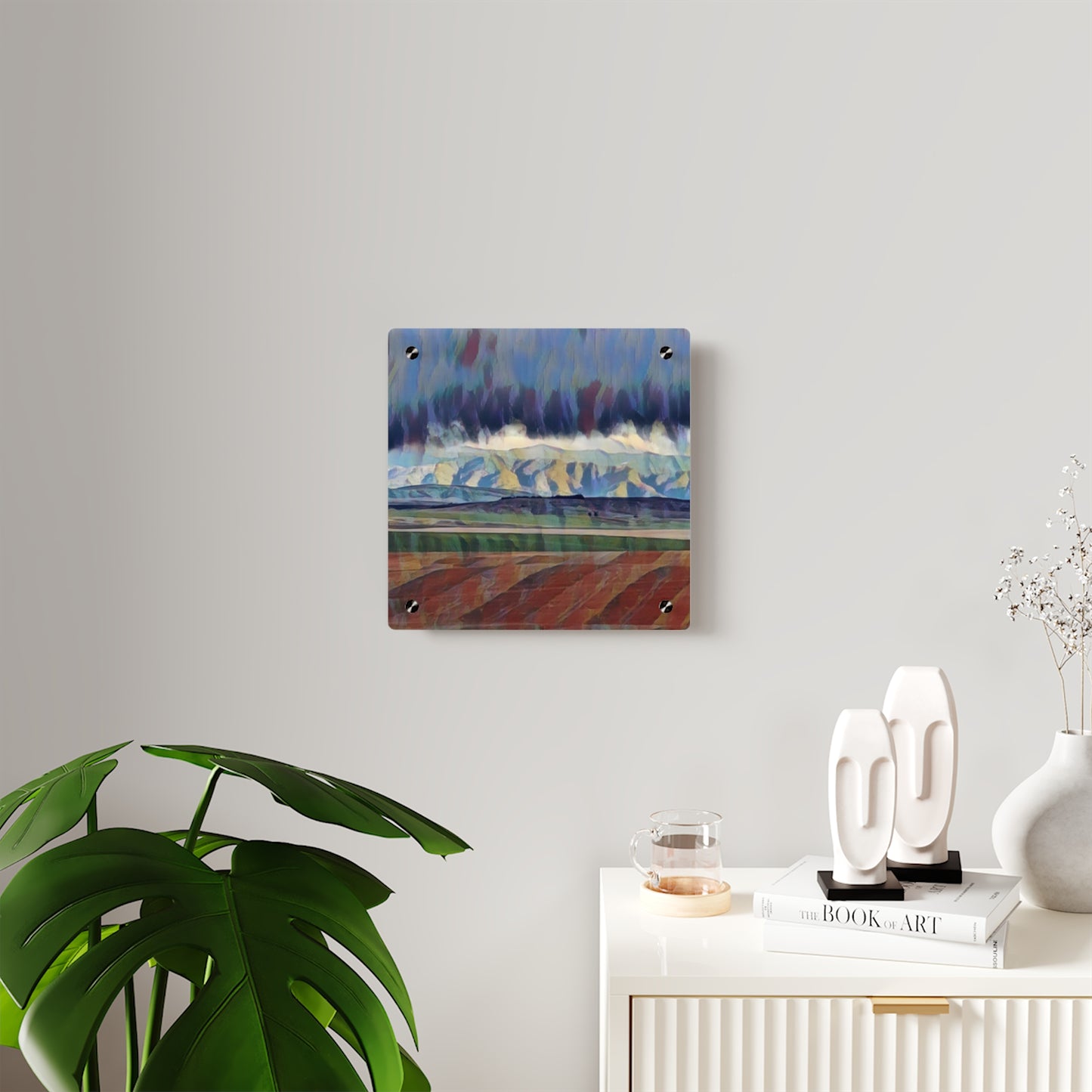 Acrylic Wall Art Panels ... On-The-Prairie .. "The Storm Is Brewing" ... Central Idaho: November 2023 ... Original Works ...