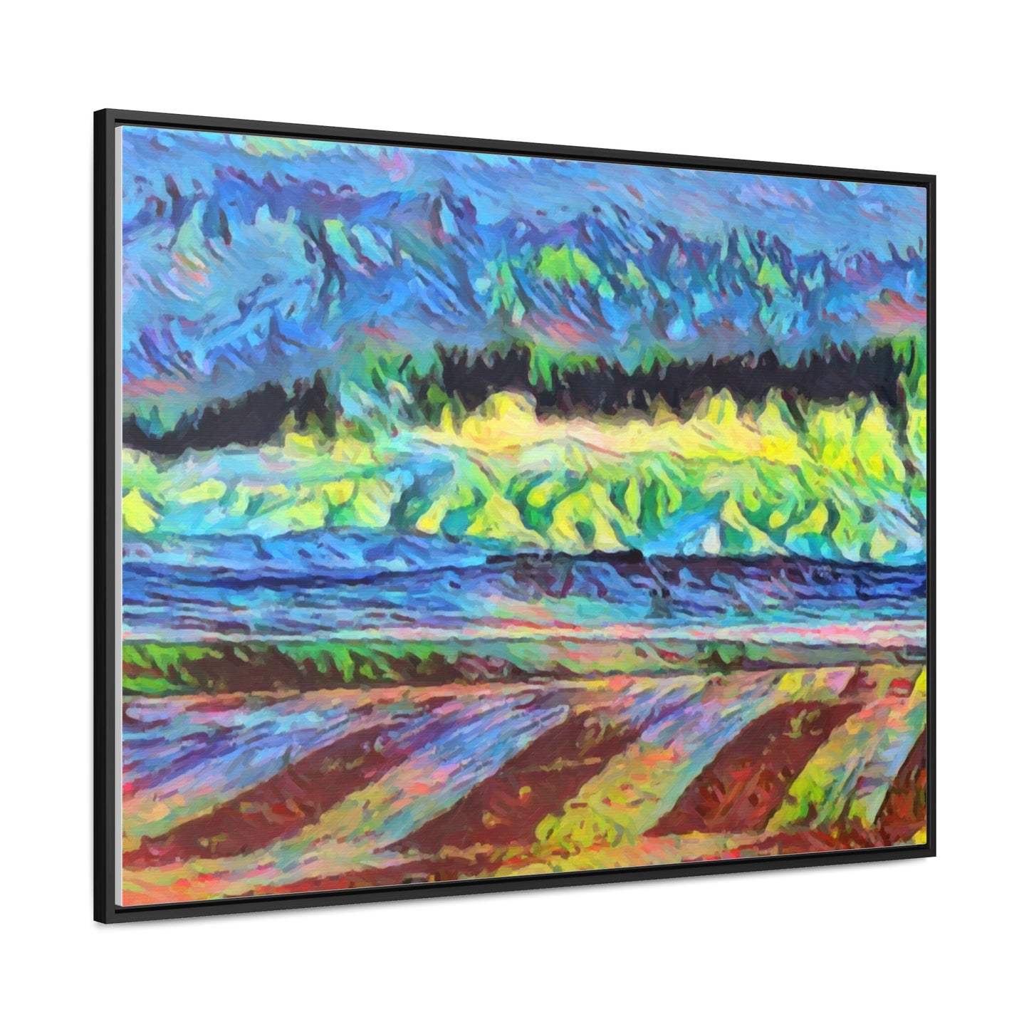Gallery Canvas Wraps, Horizontal Frame ... On-The-Prairie .. "The Storm Is Brewing" ... Central Idaho: November 2023 ... Original Works ...