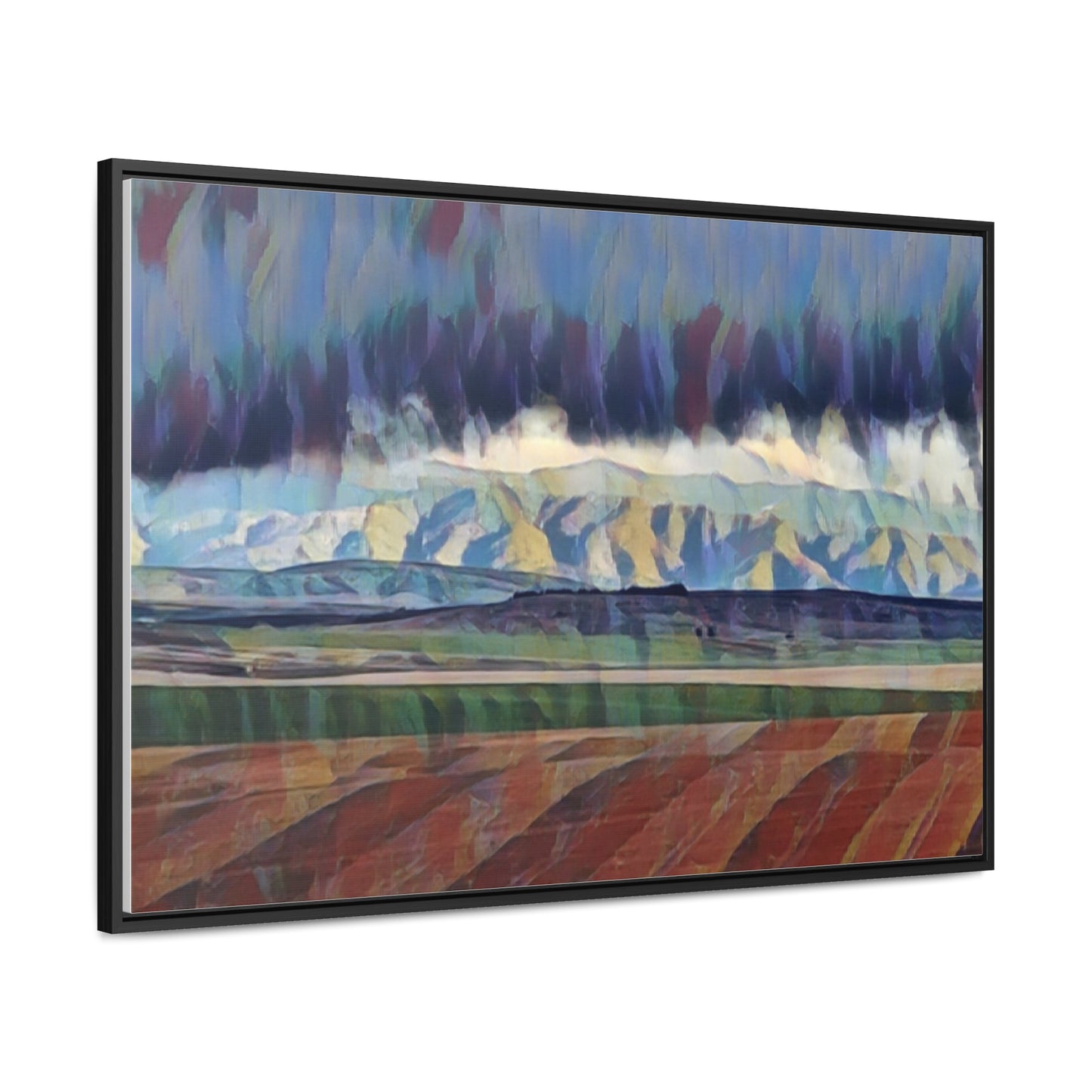 Gallery Canvas Wraps, Horizontal Frame ... On-The-Prairie .. "The Storm Is Brewing" ... Central Idaho: November 2023 ... Original Works ...