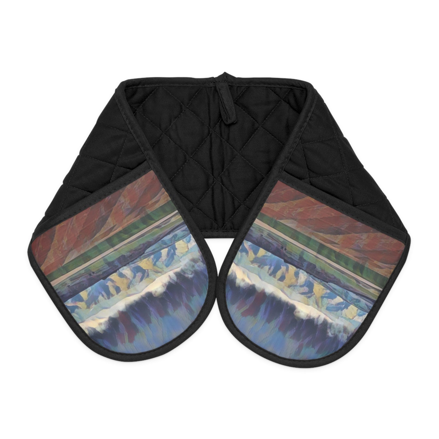 Oven Mitts ... On-The-Prairie .. "The Storm Is Brewing" ... Central Idaho: November 2023 ... Original Works ...