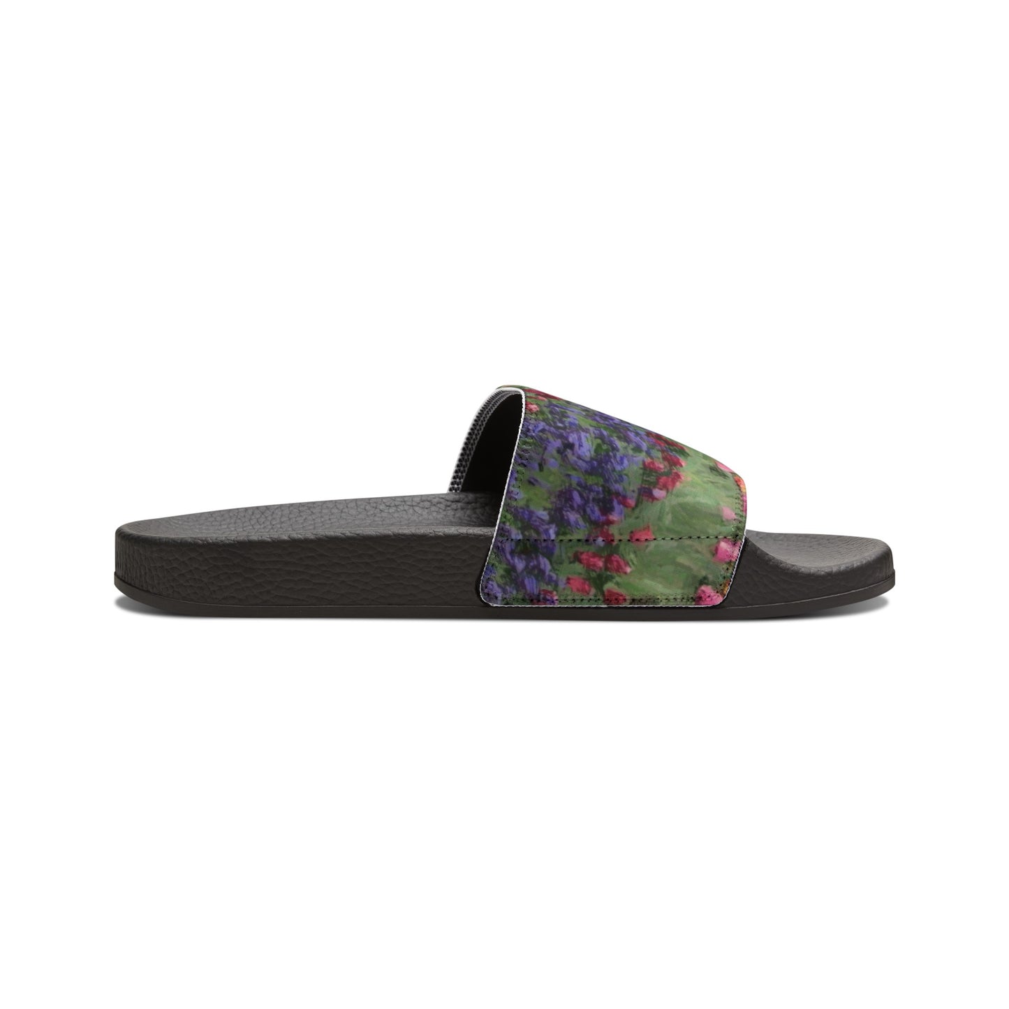 Men's PU Slide Sandals ... Skagit Valley Tulips ... Skagit Valley, Washington ... Family Archives ... Original Works ... Circa 1980's ...