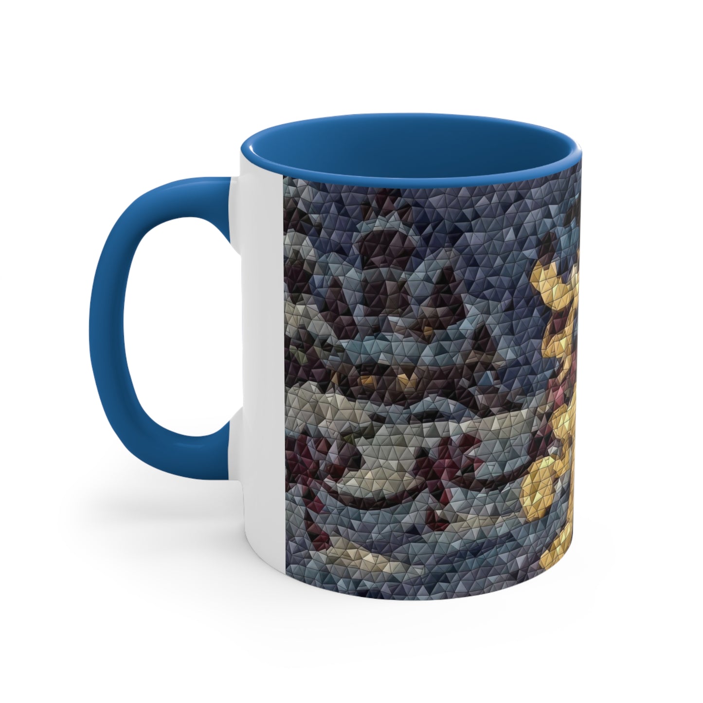 Accent Coffee Mug, 11oz ... Mickey_N_Minnie Mouse & Pluto ... "A Winter Sleigh Ride" ... Original Works. Winter 2023 ...