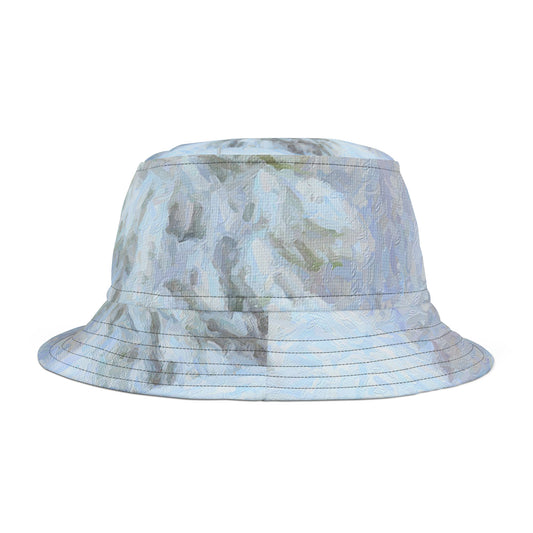 Bucket Hat (AOP) ... "A Winter Storm Transforms The Forest ..." ... Original Works ...