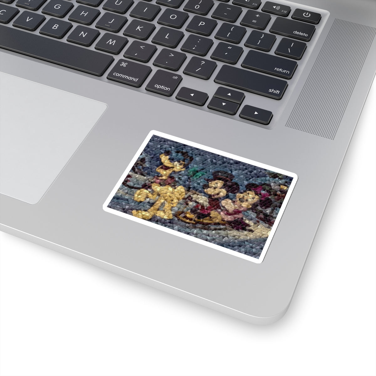 Kiss-Cut Stickers ... Mickey_N_Minnie Mouse & Pluto ... "A Winter Sleigh Ride" ... Original Works. Winter 2023 ...