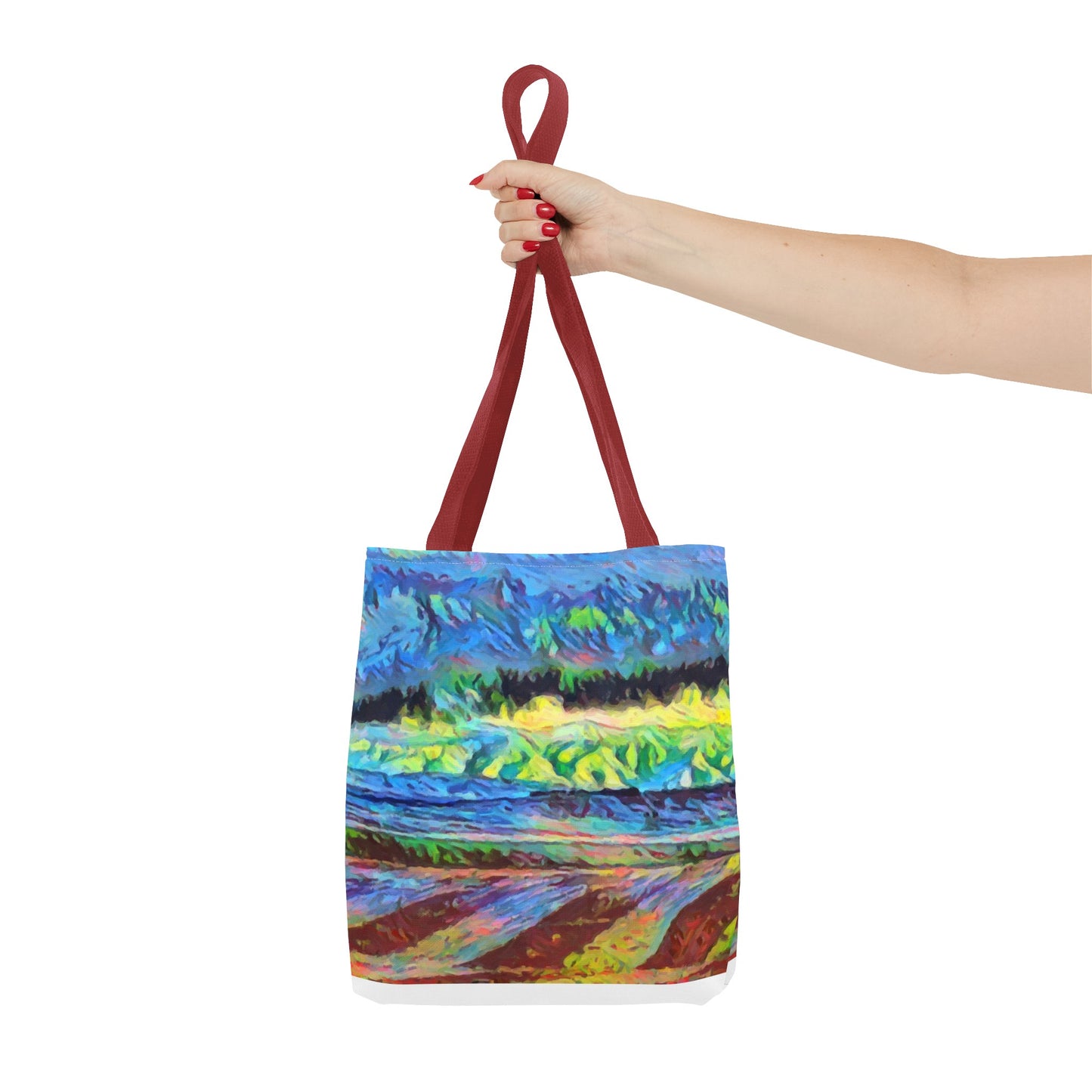 Tote Bag (AOP) ... On-The-Prairie .. "The Storm Is Brewing" ... Central Idaho: November 2023 ... Original Works ...
