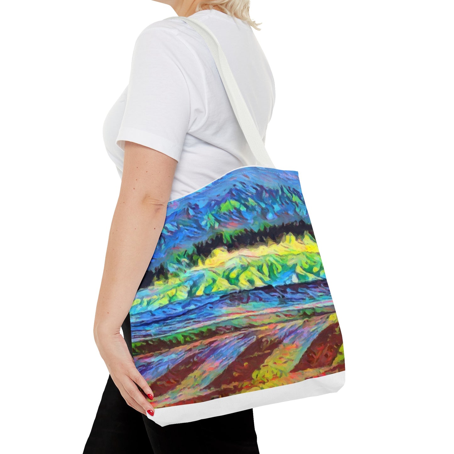 Tote Bag (AOP) ... On-The-Prairie .. "The Storm Is Brewing" ... Central Idaho: November 2023 ... Original Works ...