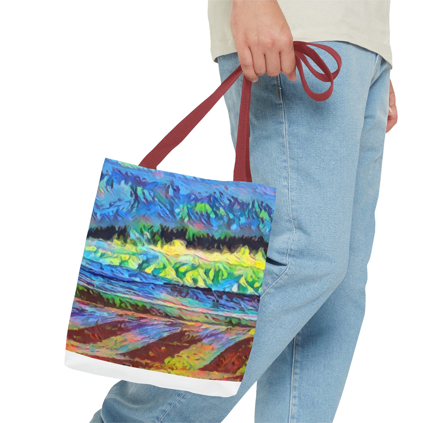Tote Bag (AOP) ... On-The-Prairie .. "The Storm Is Brewing" ... Central Idaho: November 2023 ... Original Works ...
