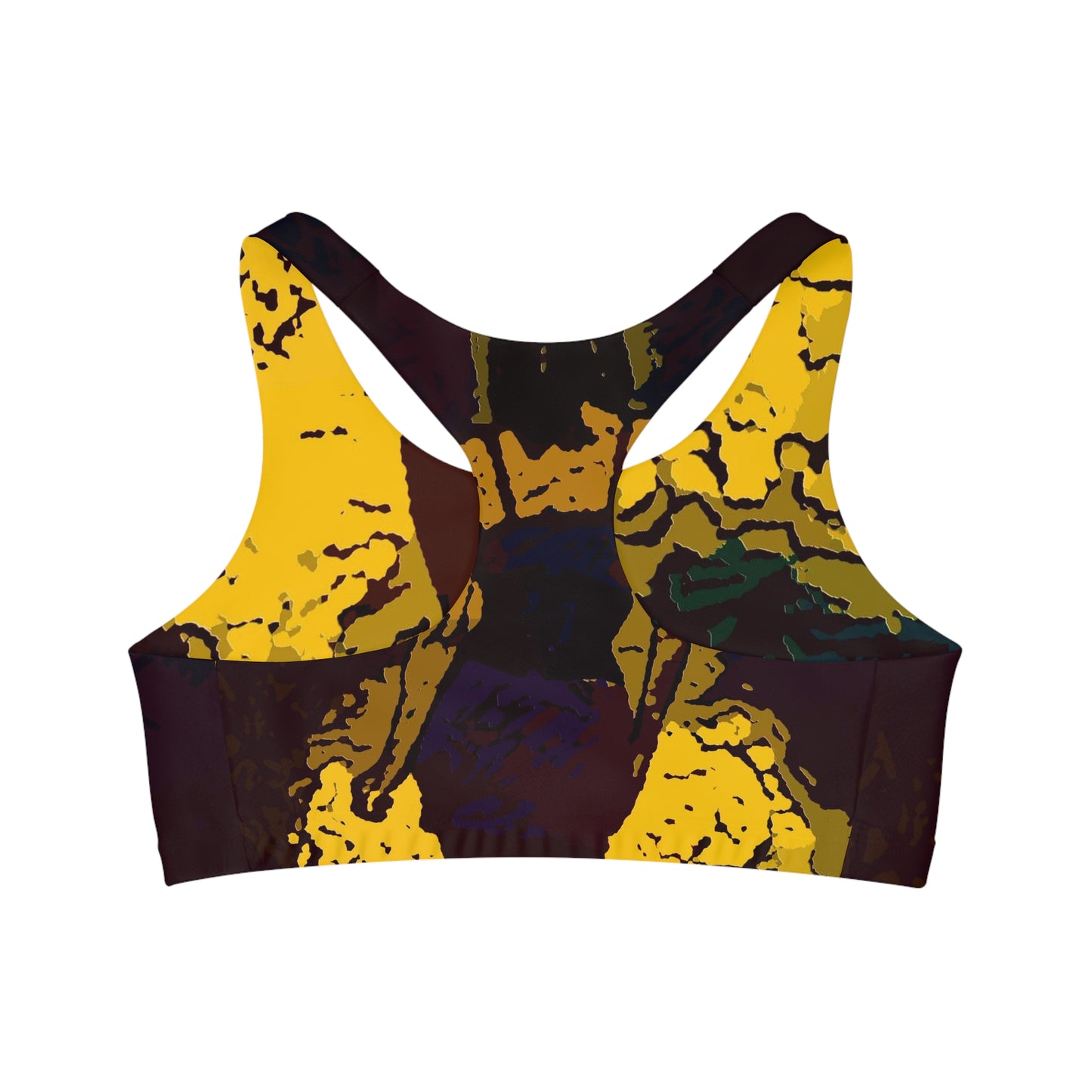 Seamless Sports Bra (AOP) ... I'll Walk 'A-Hundred-Miles' In Stilettos ... Original Works ... June 2023. Central Idaho, USA ...