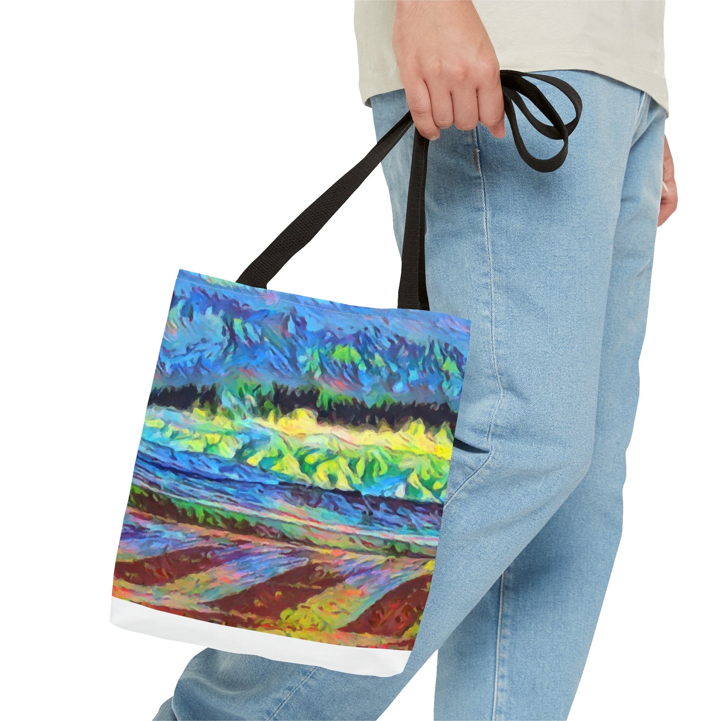 Tote Bag (AOP) ... On-The-Prairie .. "The Storm Is Brewing" ... Central Idaho: November 2023 ... Original Works ...