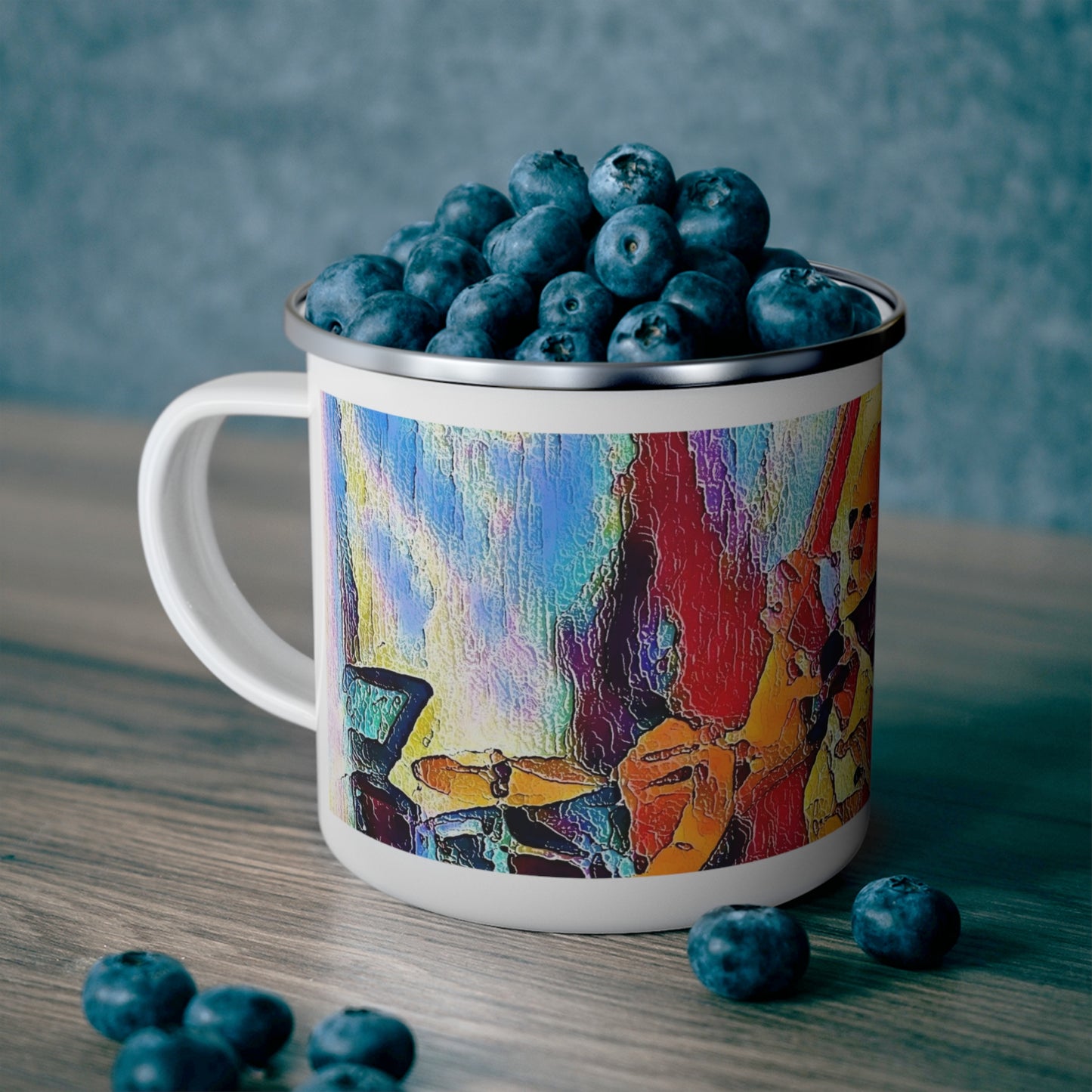 Enamel Camping Mug ... Rolling-In-The-Rushes ... "Down-By-The-Riverside" ... Dead & Company ... One Final Dose ... Summer_Tour_2023 ... Original Works ...